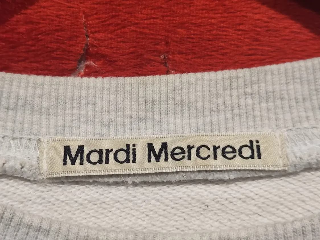 [여성FREE] 마르디메크르디 엘란지 스웻셔츠 오트밀 상품이미지4