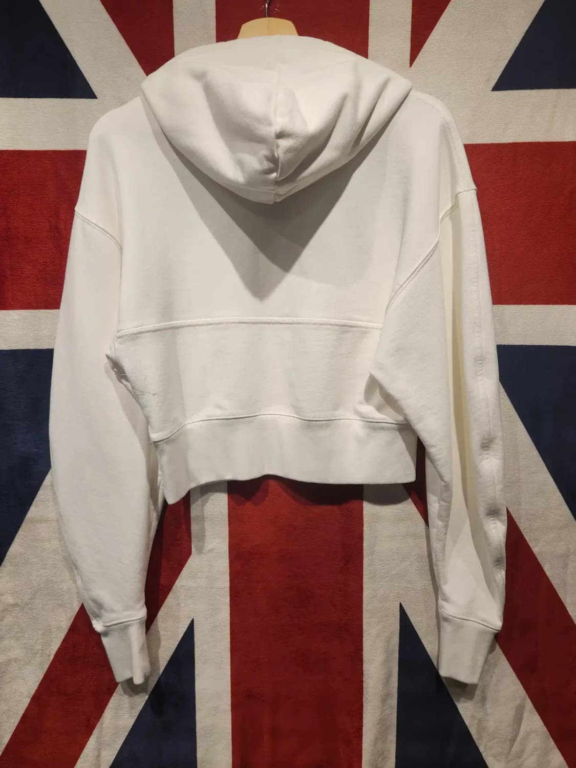 [여성~55] 뮈글러 X HM 크롭후드 아이보리 상품이미지4