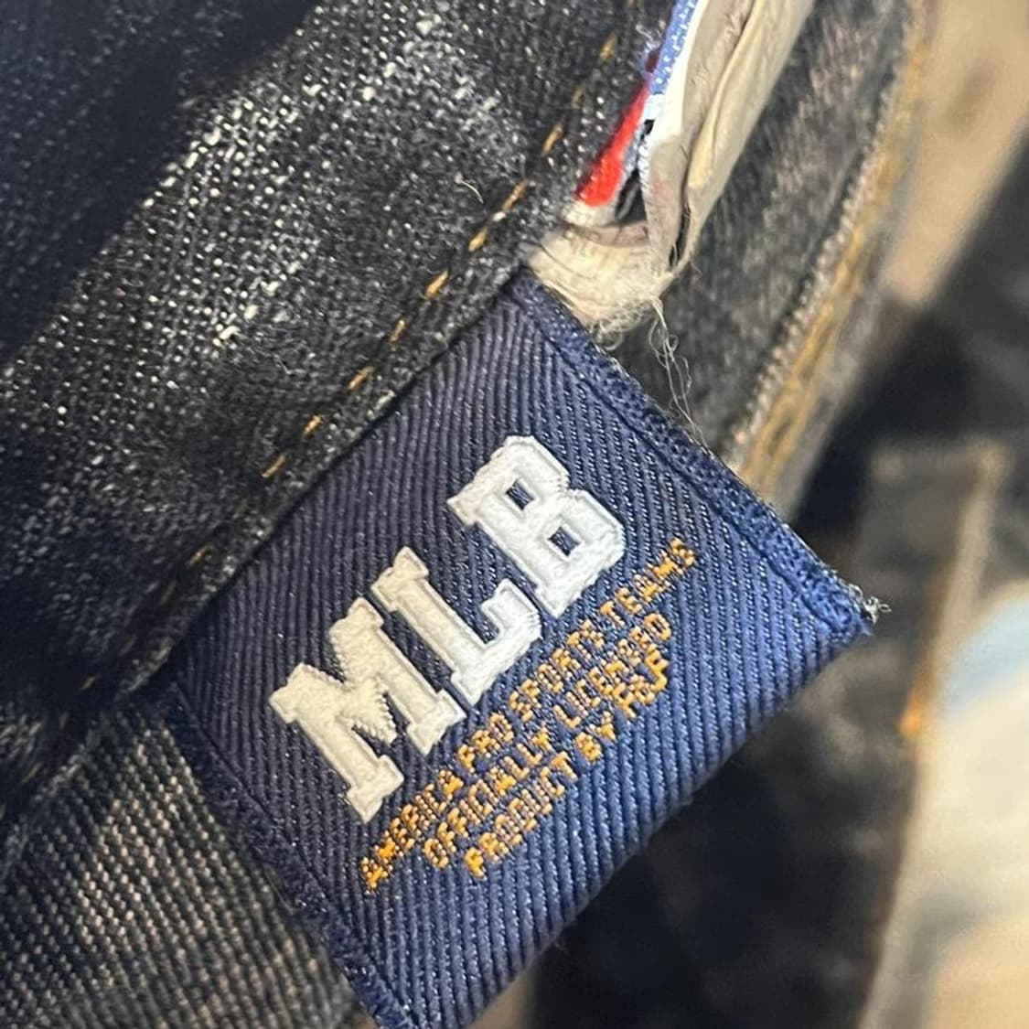 [여성S] MLB 엠엘비 와이드 청바지 상품이미지5
