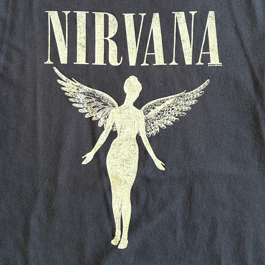 Nirvana ‘In utero’ cotton 1/2 tee 상품이미지4