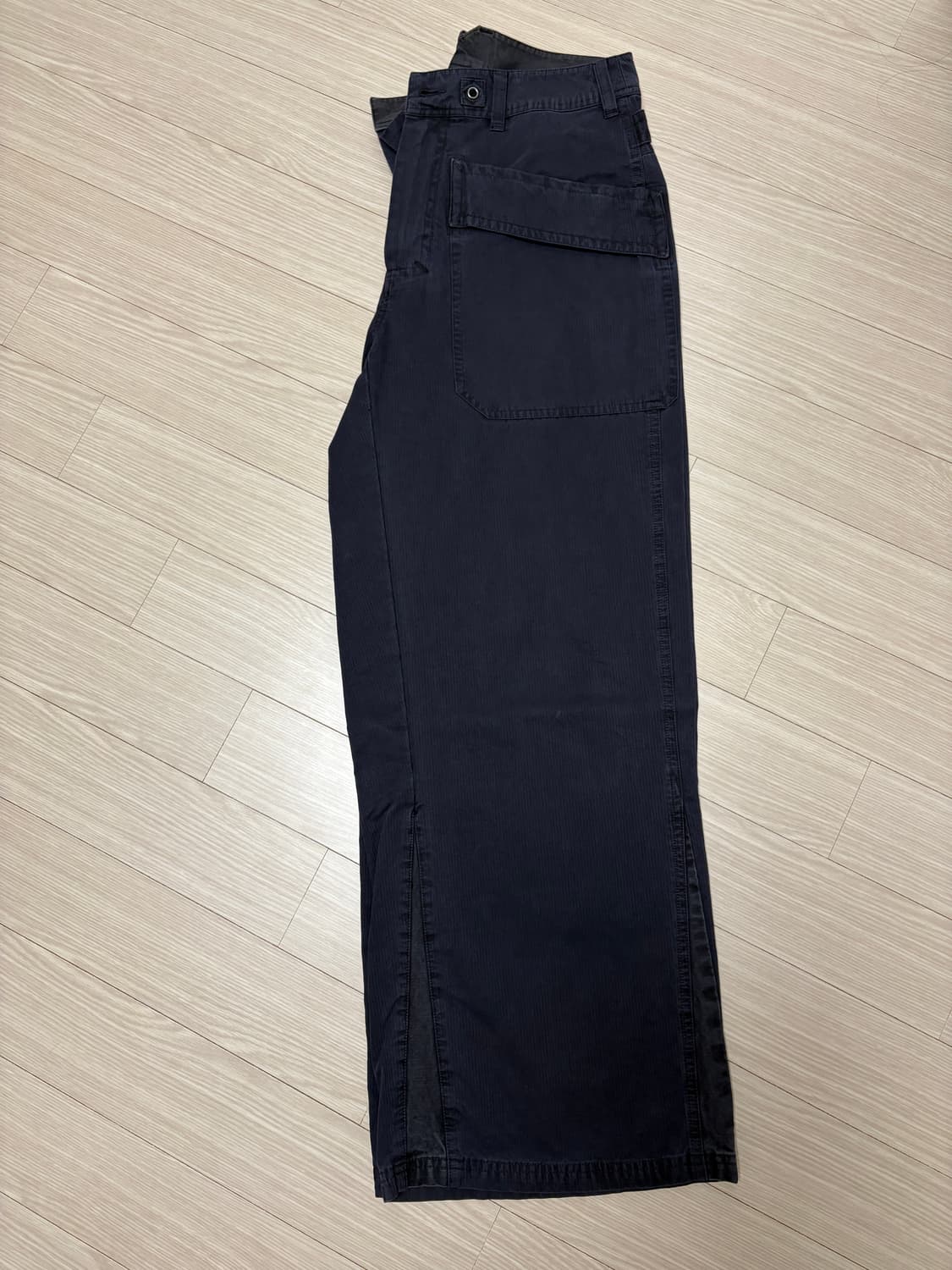 [2]폴리테루 파라팬츠 다크차콜네이비 상품이미지2