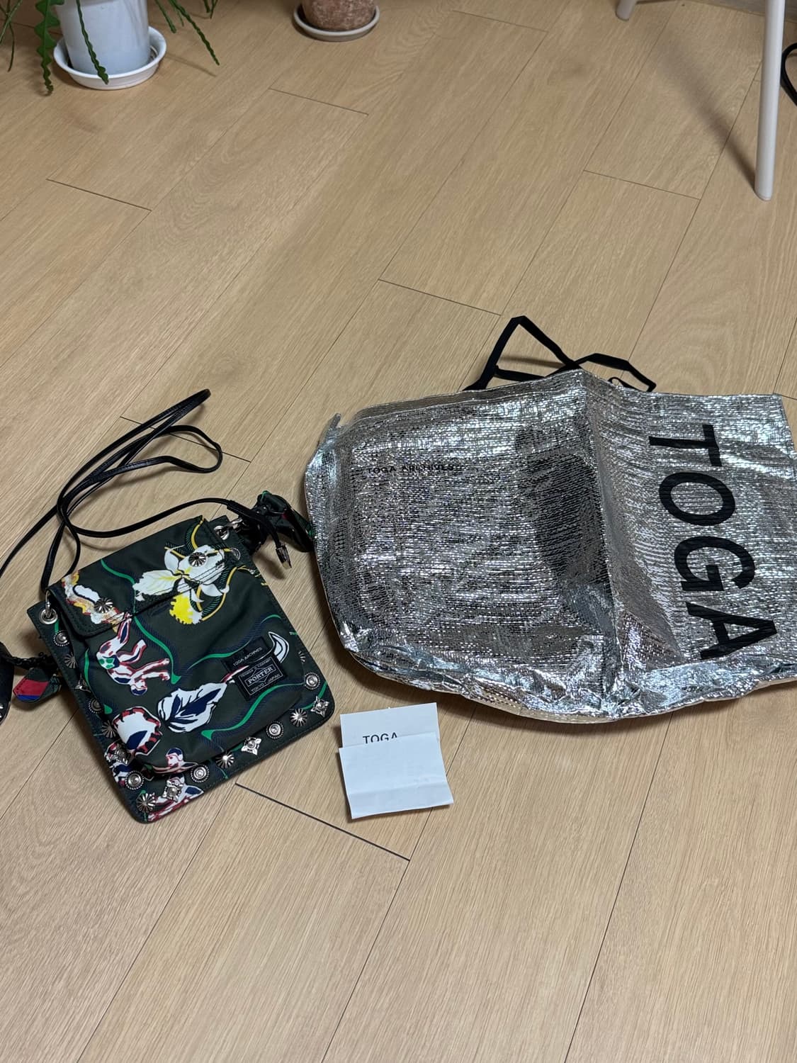 포터 x 토가 아카이브 숄더 파우치 크로스백 아오야마 한정 상품이미지1