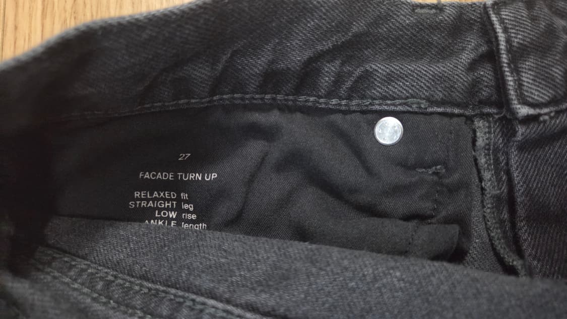 Cos  페사드 턴업 스트레이트 레그진 상품이미지6