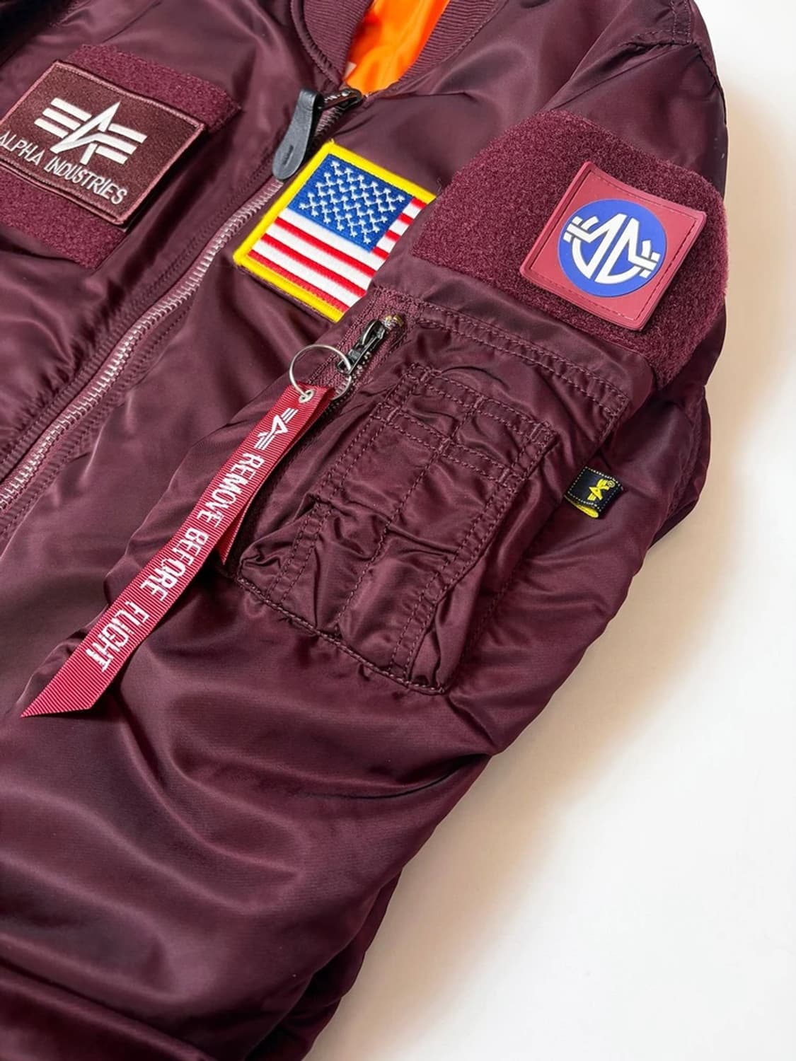 알파인더스트리 MA-1 리버시블 블루종 자켓 PN9513 상품이미지3