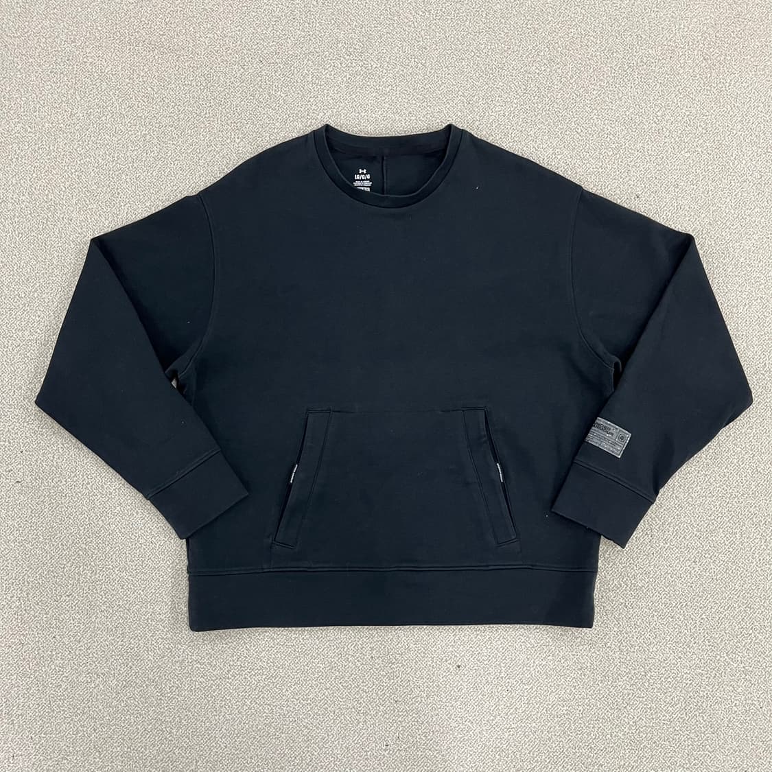 L 언더아머 써밋 니트 긴팔 맨투맨 0224M 상품이미지1