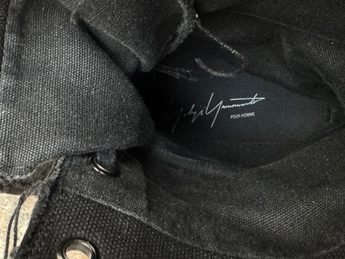 요지야마모토 뿌르옴므 컴백부츠 상품이미지7