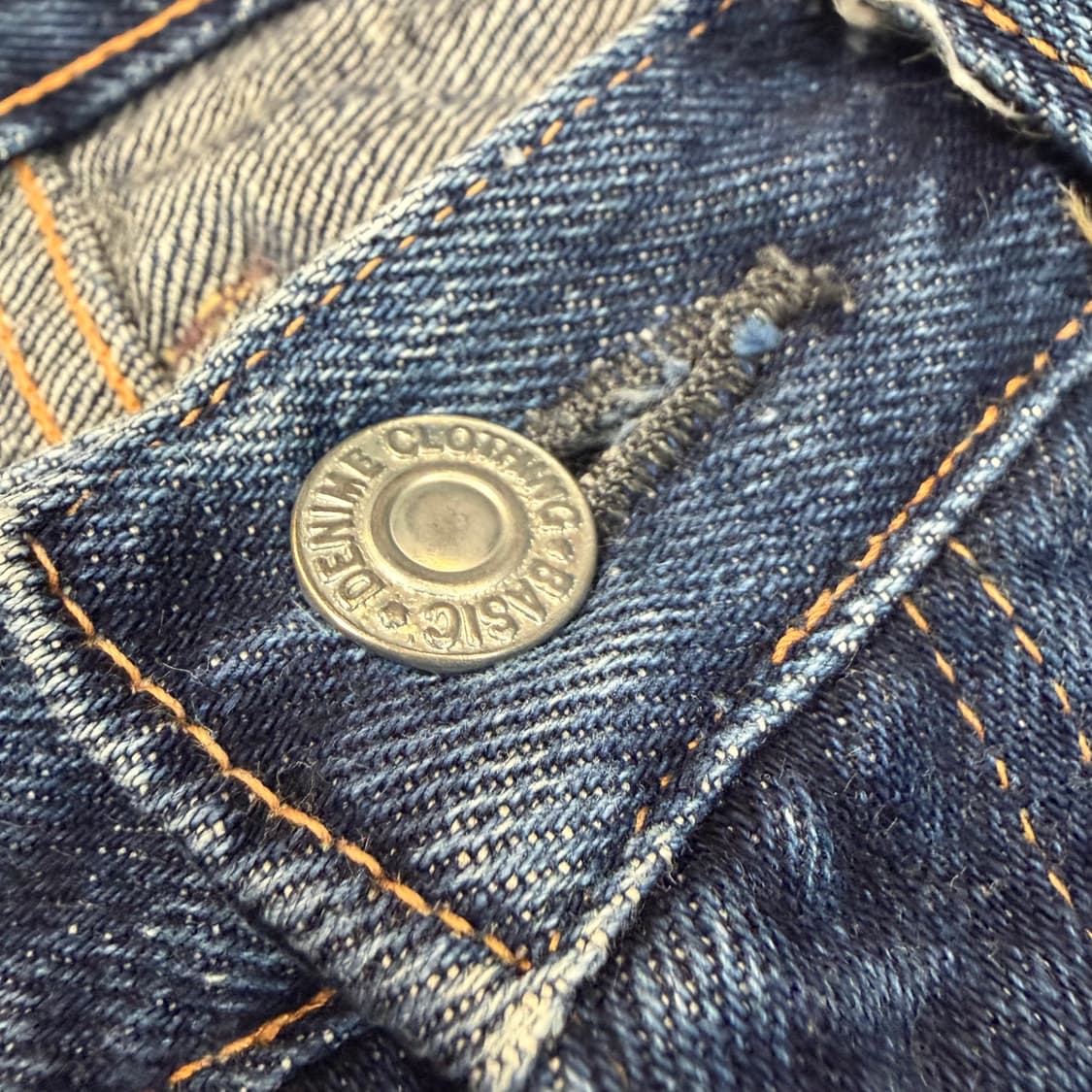 denime 드님 스트레이트 셀비지 데님 상품이미지4