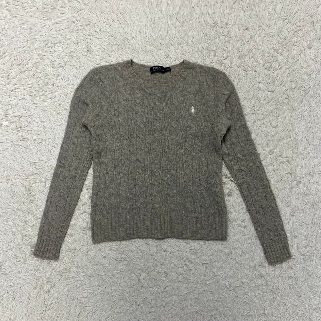 Polo Ralph Lauren grey wool knit 상품이미지4