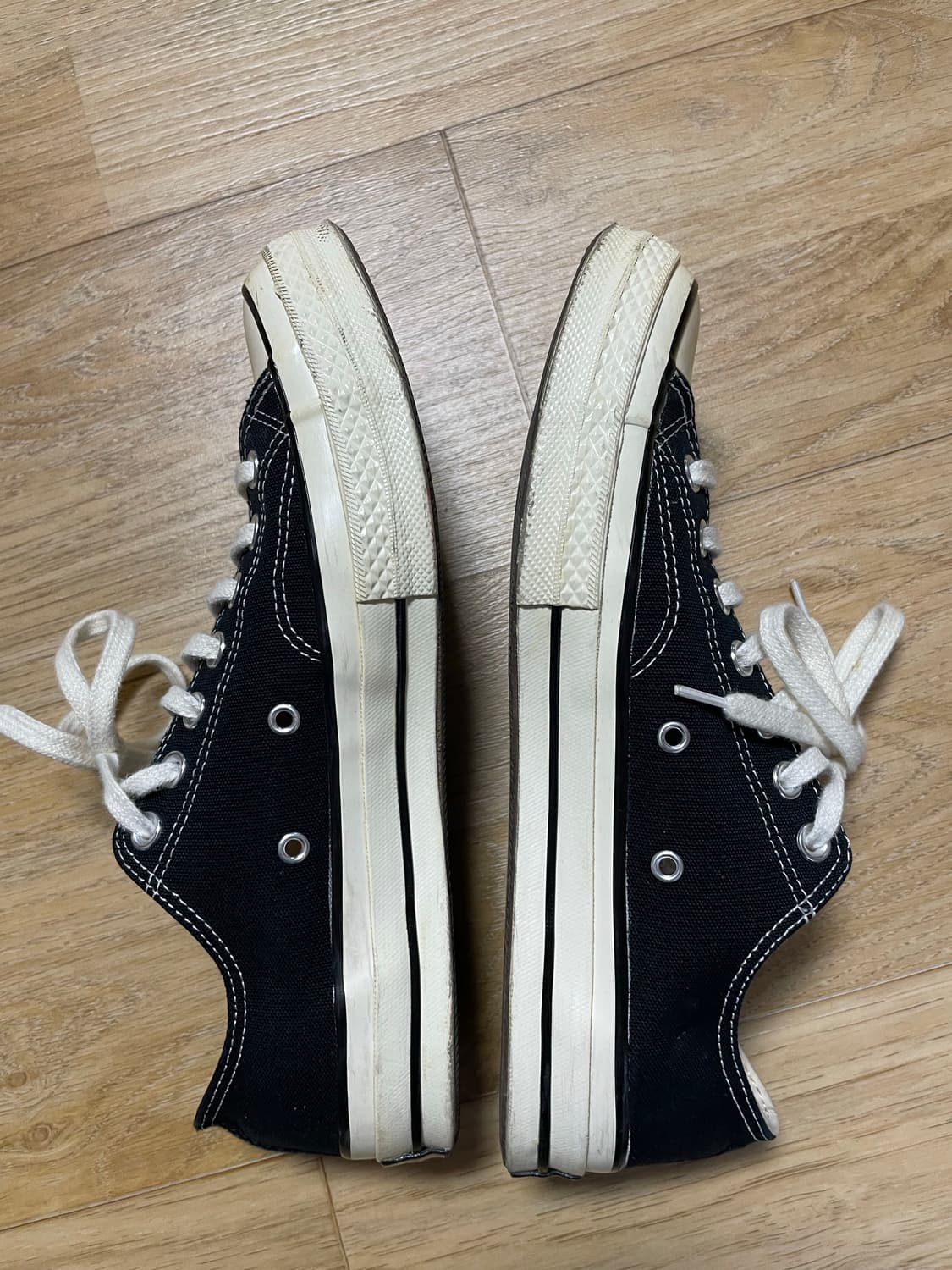 컨버스 척테일러 70s 블랙 로우 270 상품이미지2