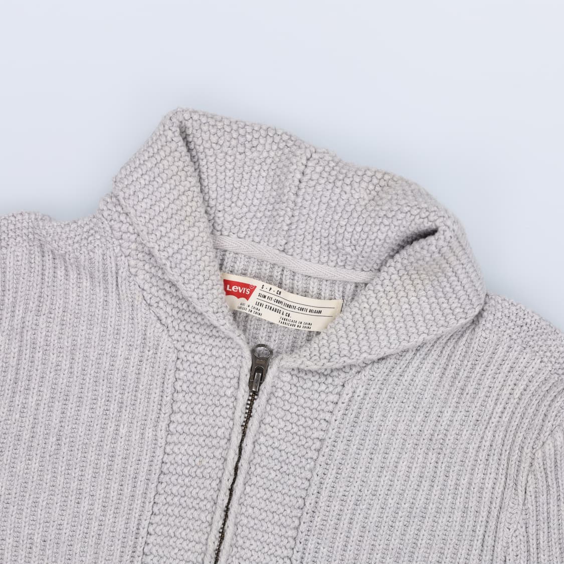 [S.P.CH] 리바이스 여성 숄카라 투웨이 니트집업 1103HR1 상품이미지3