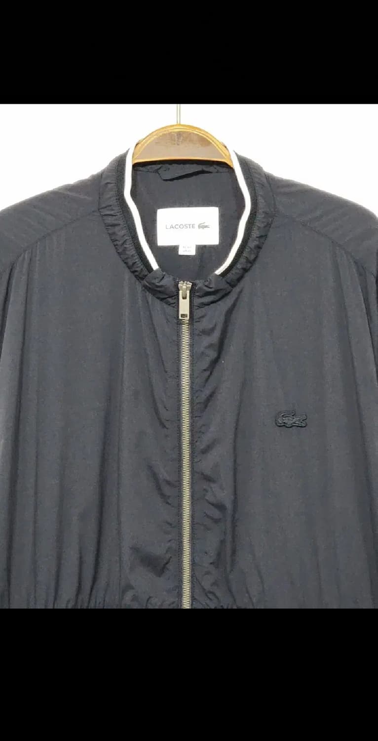 (L) 라코스테 바람막이 점퍼 네이비 윈드스토퍼 자켓 스판  상품이미지2