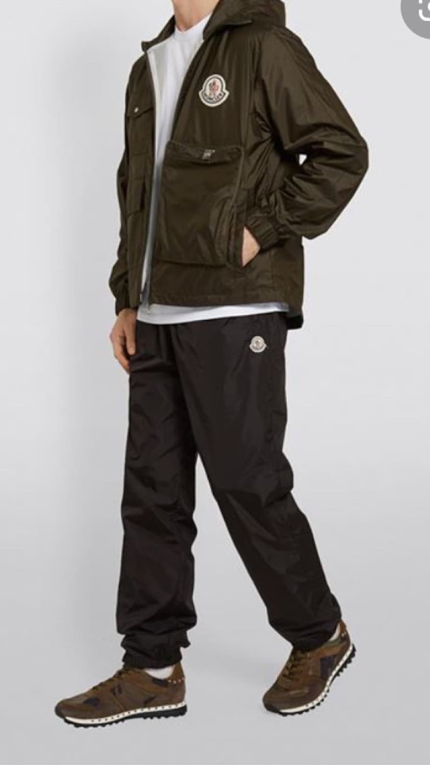 몽클레어x지니어스 빅와펜 바람막이(다크올리브,3) 상품이미지9