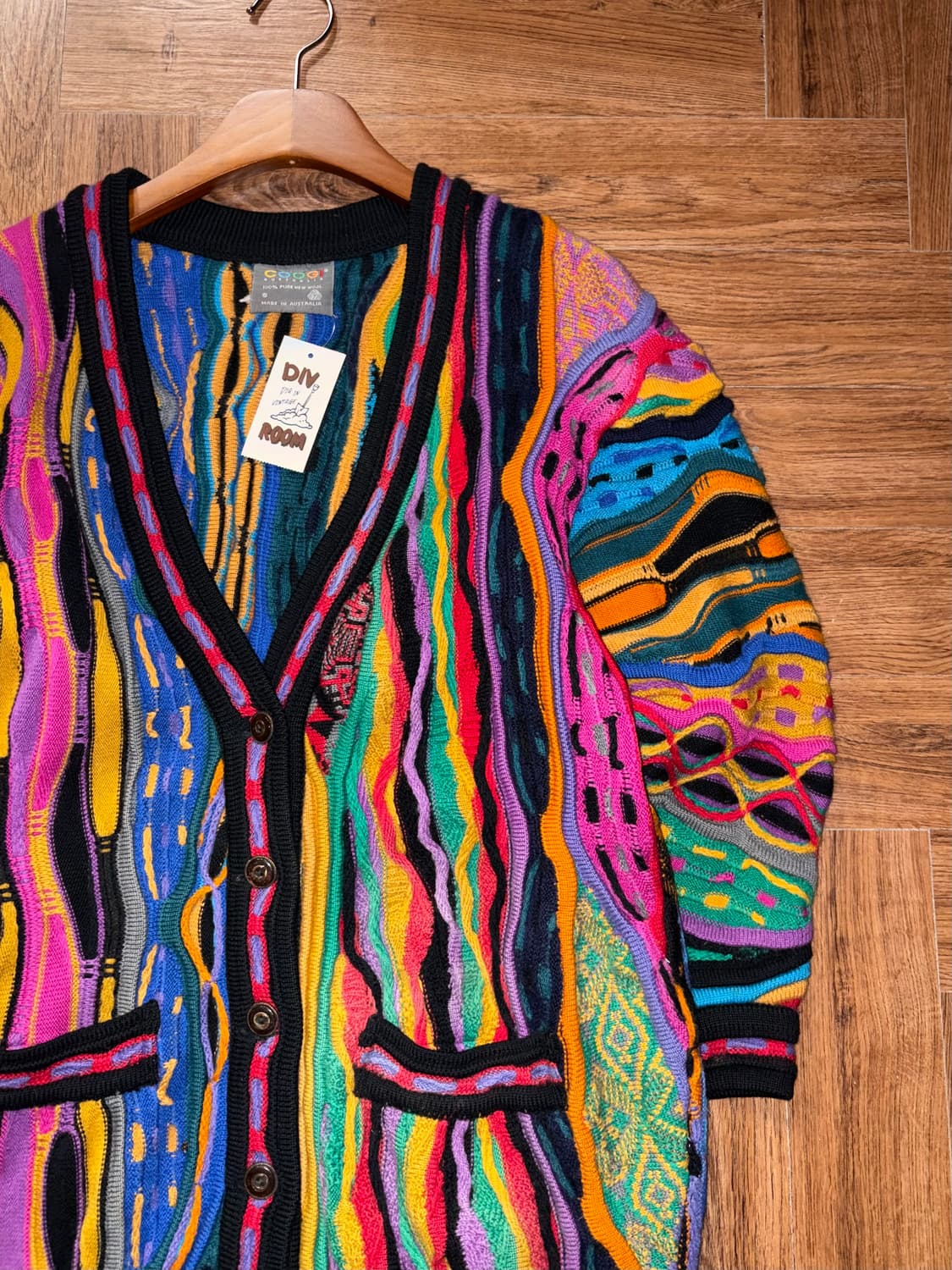 쿠지 케이블 가디건 상품이미지4