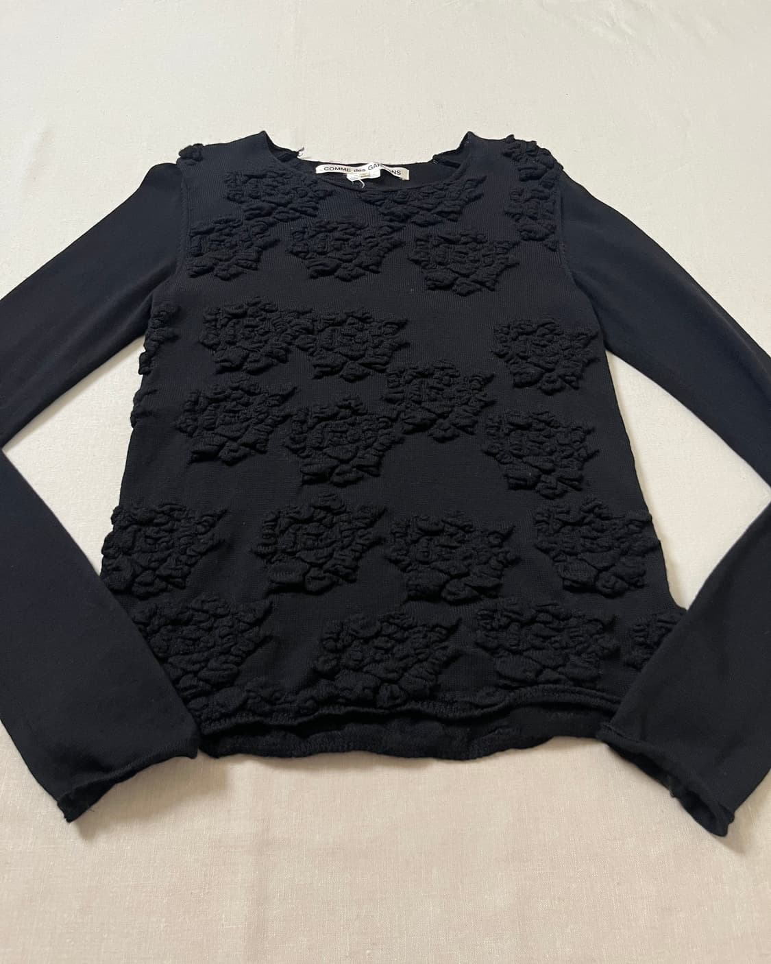 꼼데가르송 20aw 플라워니트 comme des garcons 자가드 상품이미지7