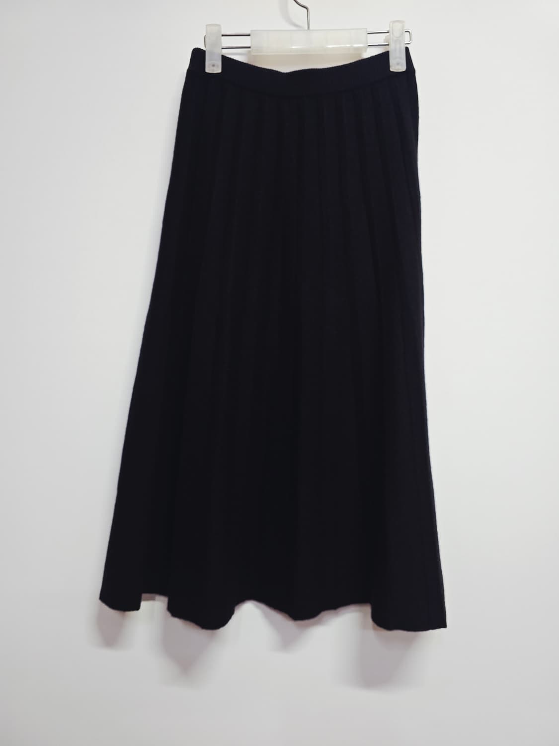 SJSJ 블랙 모니트 패턴 플리츠 스커트 상품이미지4