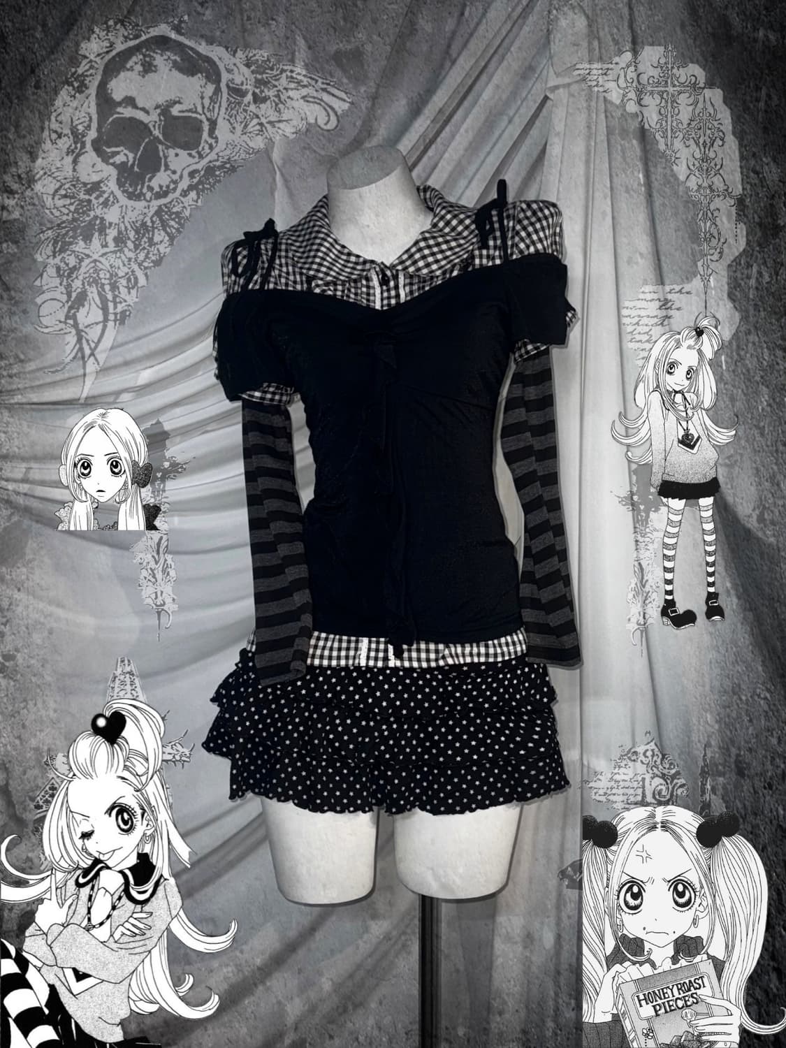 세실맥비 무채색 쇼콜라키치 데일리 코디세트  상품이미지1