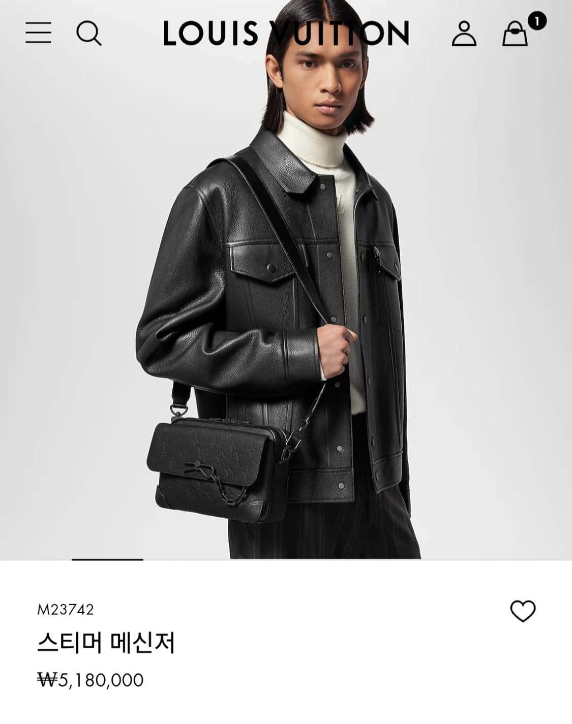 루이비통 퍼렐 토리옹 스티머 트렁크 메신저 크로스백 상품이미지2