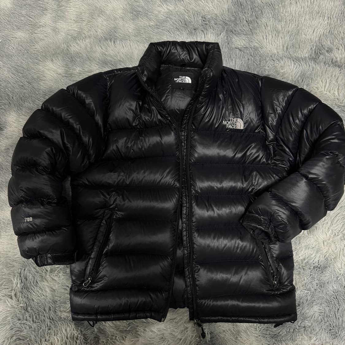 노스페이스 700 경량패딩 블랙 100사이즈 상품이미지5