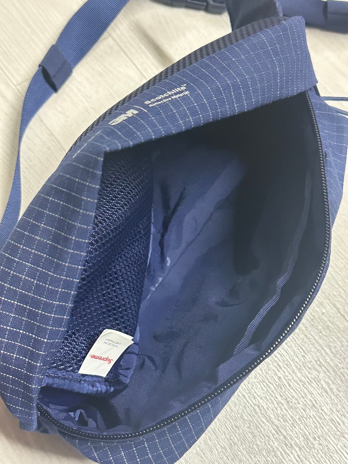 슈프림 24SS 웨이스트백 네이비 상품이미지8