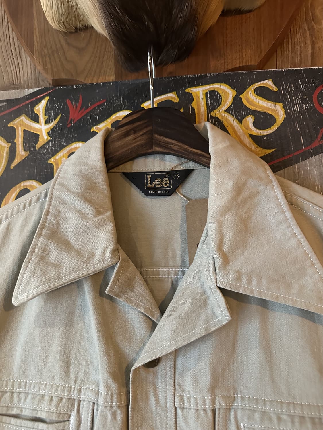 70s Vintage USA Lee Mole Skin Jacket 상품이미지4