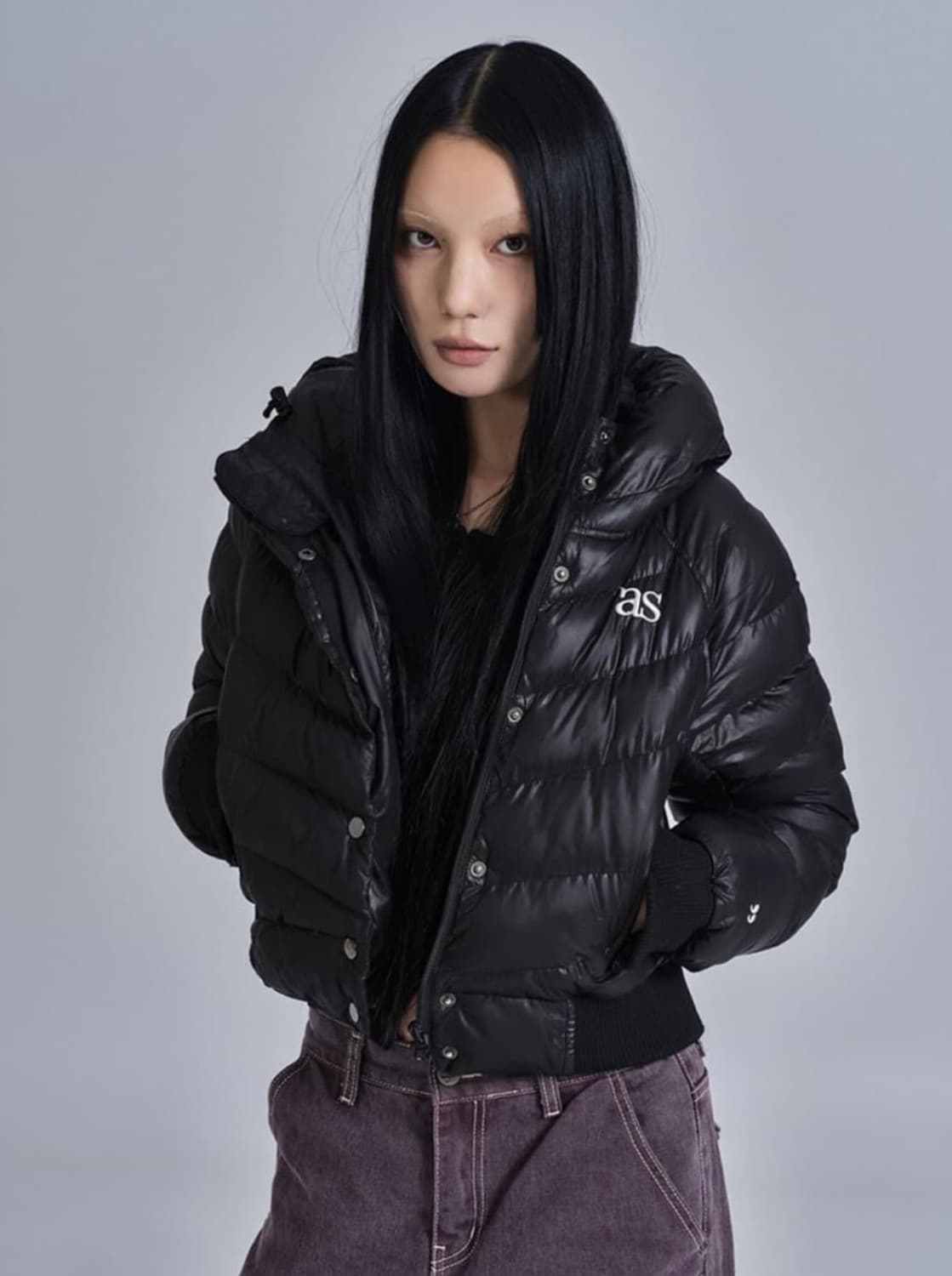 애즈온 숏 푸퍼 패딩 상품이미지1