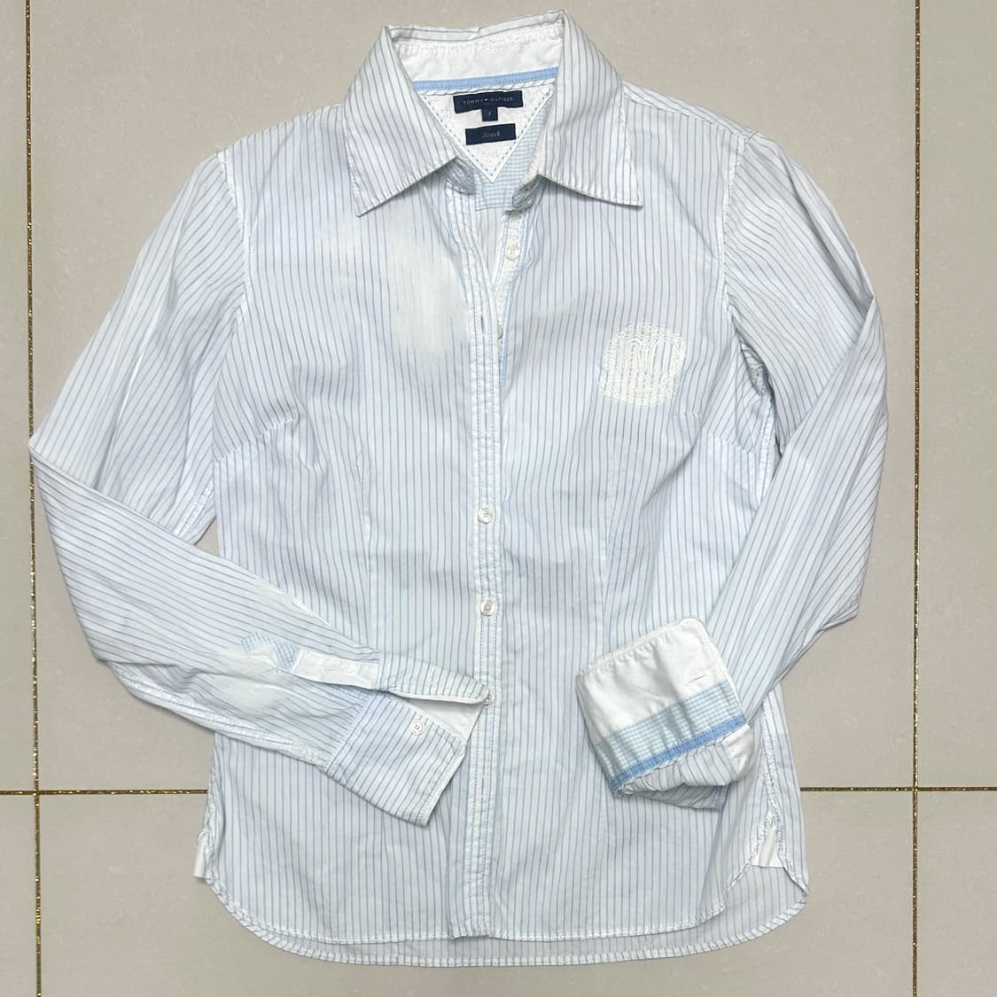 타미힐피거 셔츠 화이트 상품이미지1