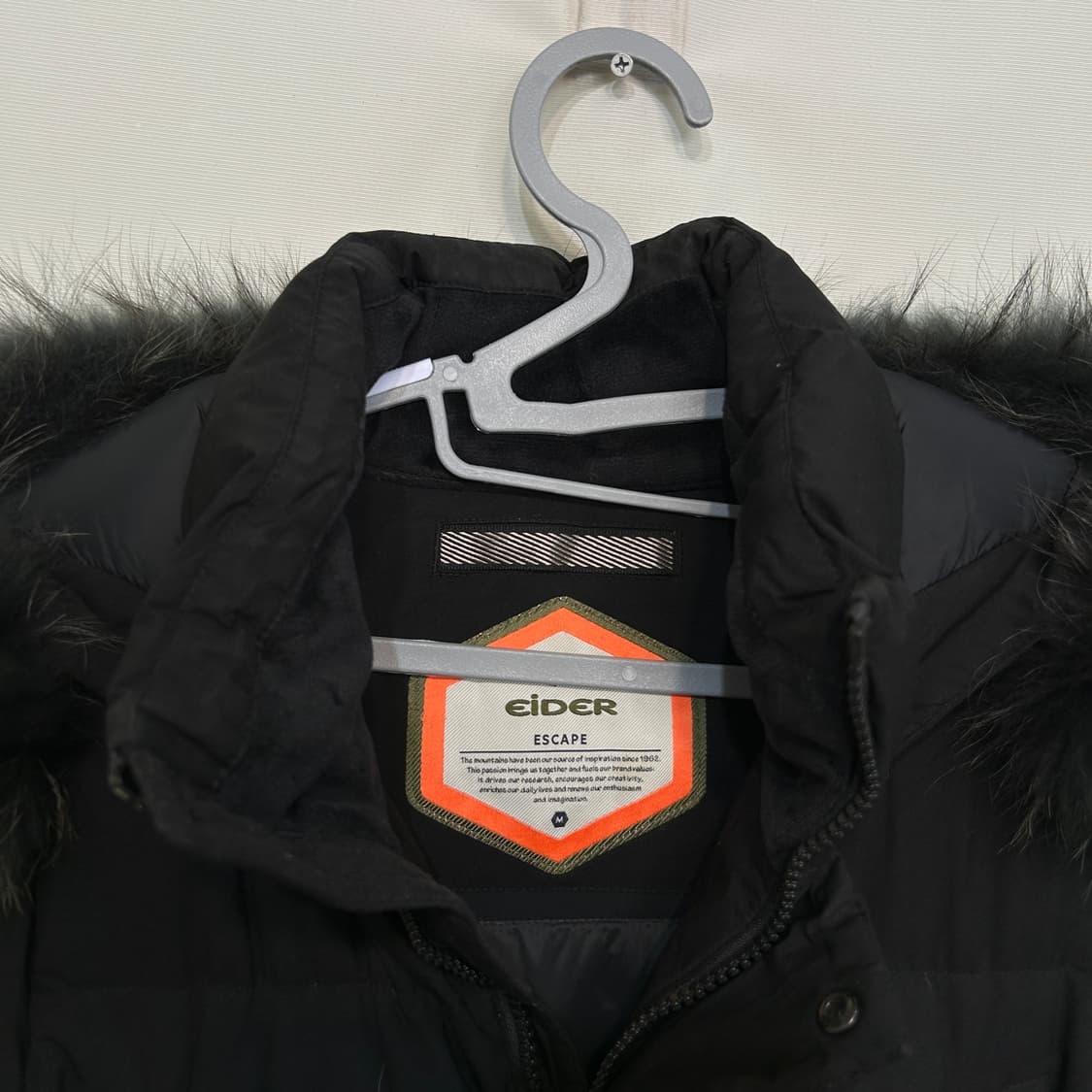 아이더 나르시스 여성 라쿤퍼 롱패딩 95 상품이미지2