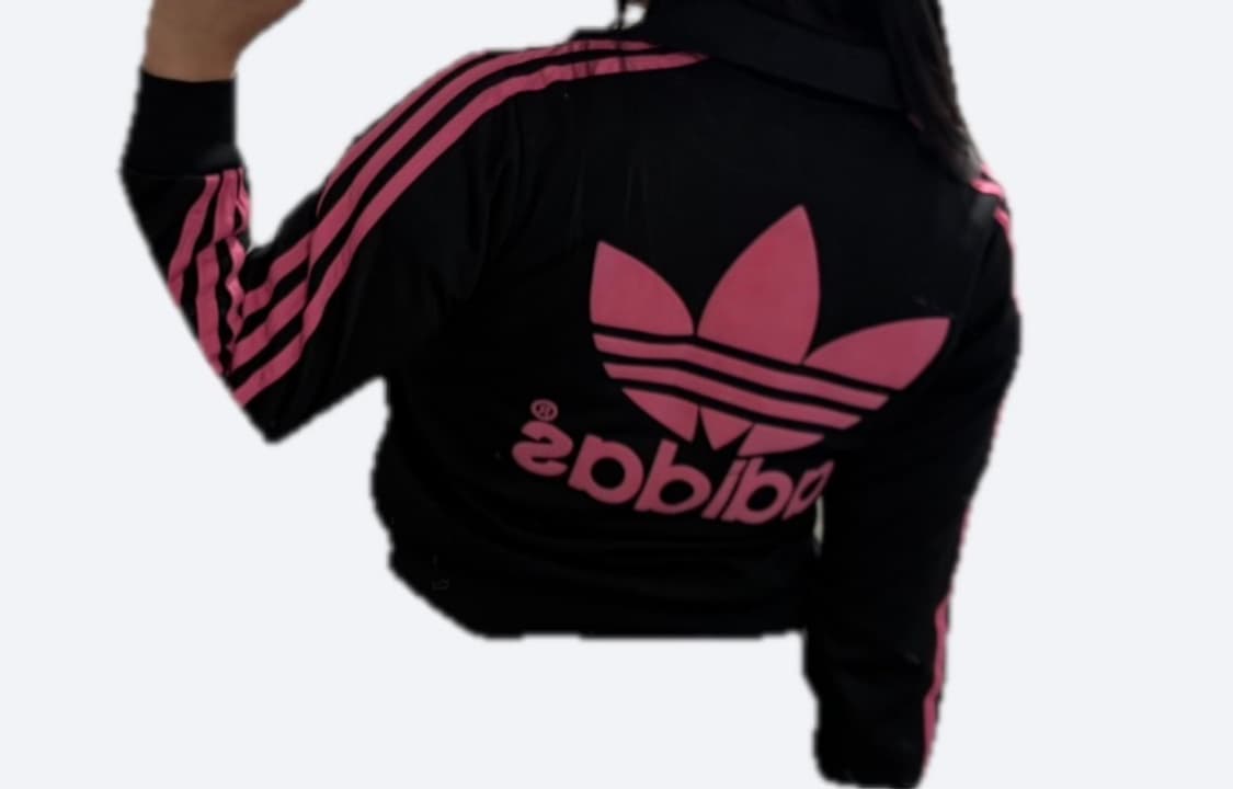 🩷아디다스 유로파 블랙 핑크 빅로고 트랙탑 져지🩷 상품이미지2