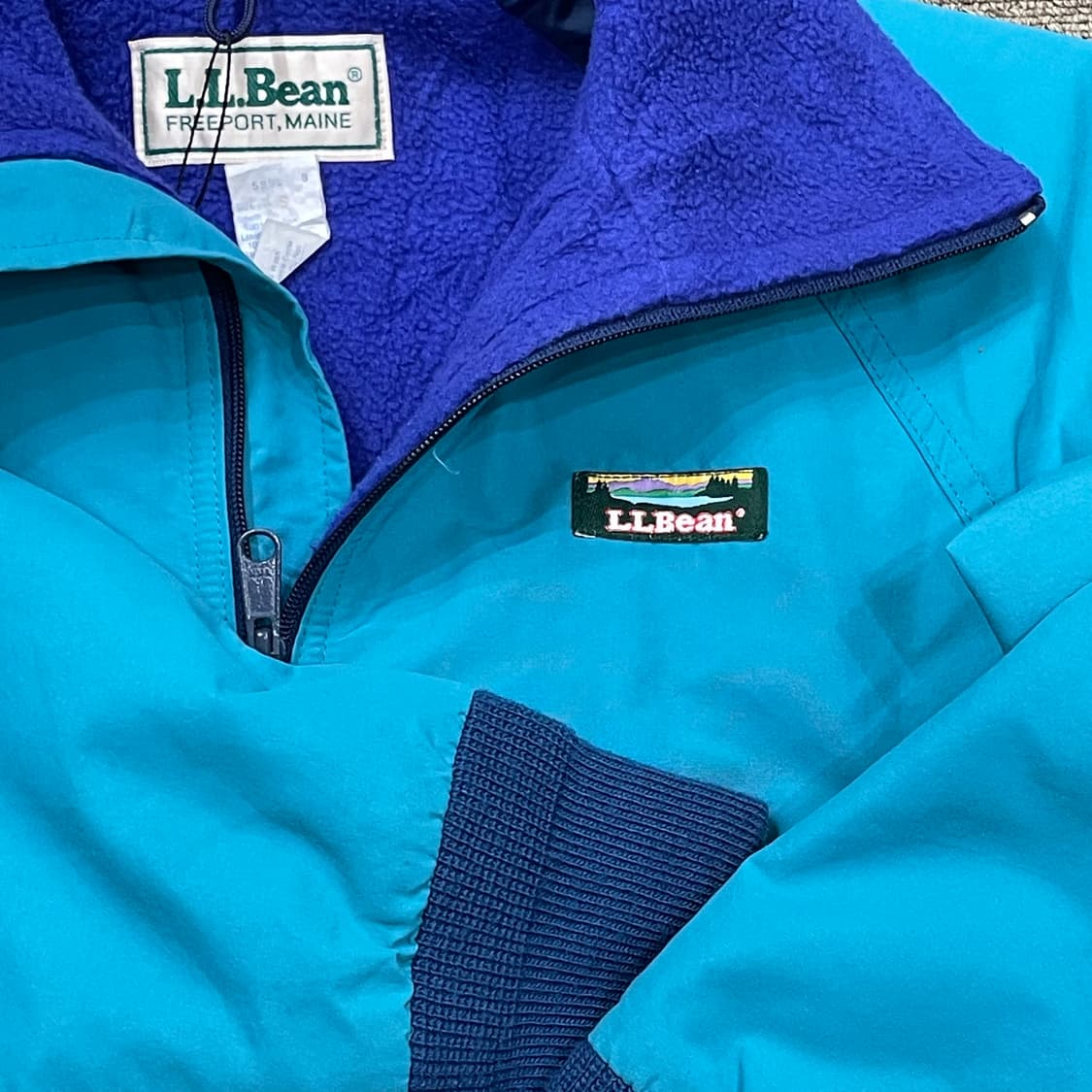 (S) L.L.Bean 엘엘빈 90s 웜업 자켓 상품이미지6