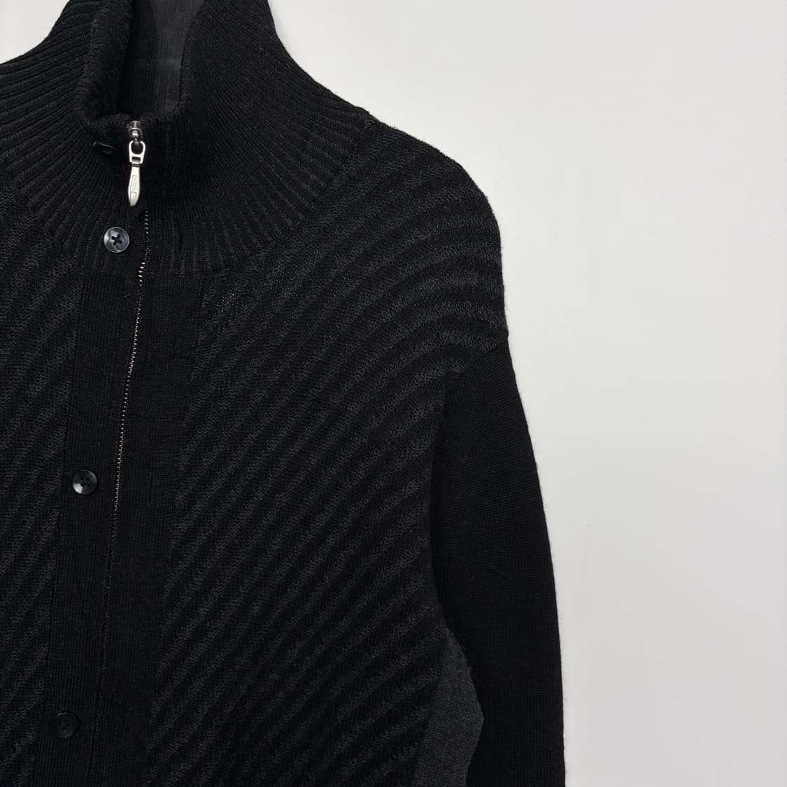 요지야마모토 a.a.r 니트 집업 가디건 자켓 상품이미지3