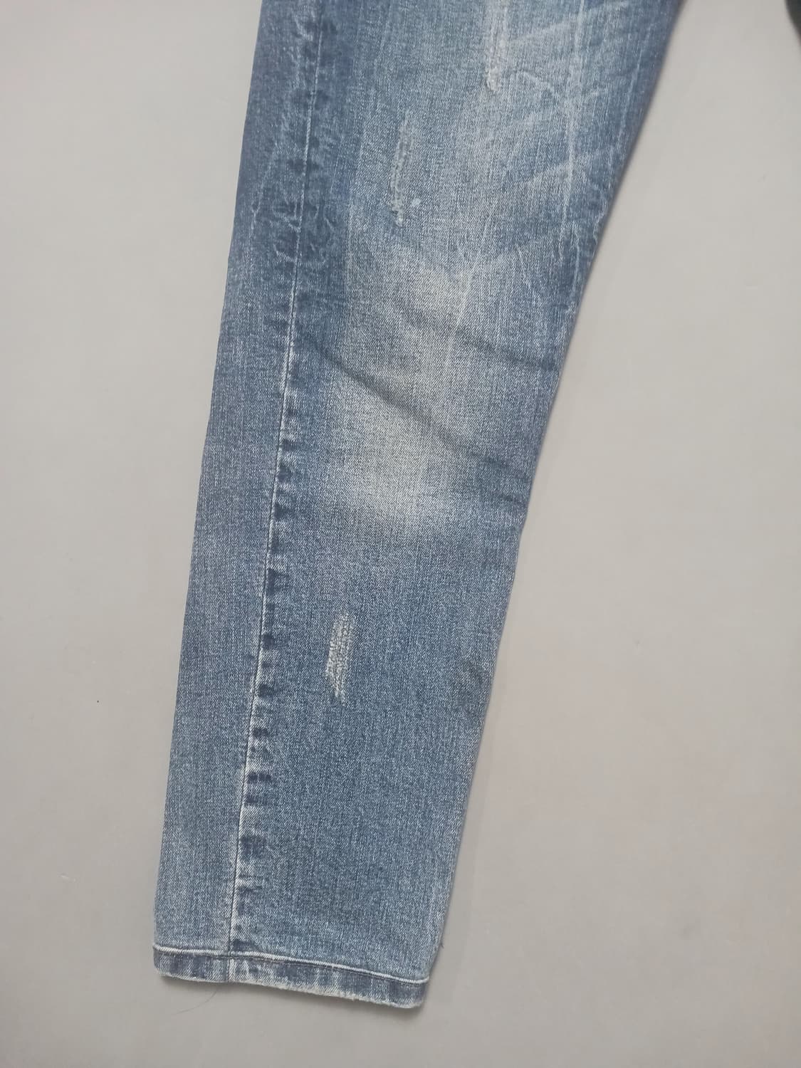 [32] 필립플레인 데미지 형광 스트레이트진 청바지 상품이미지3