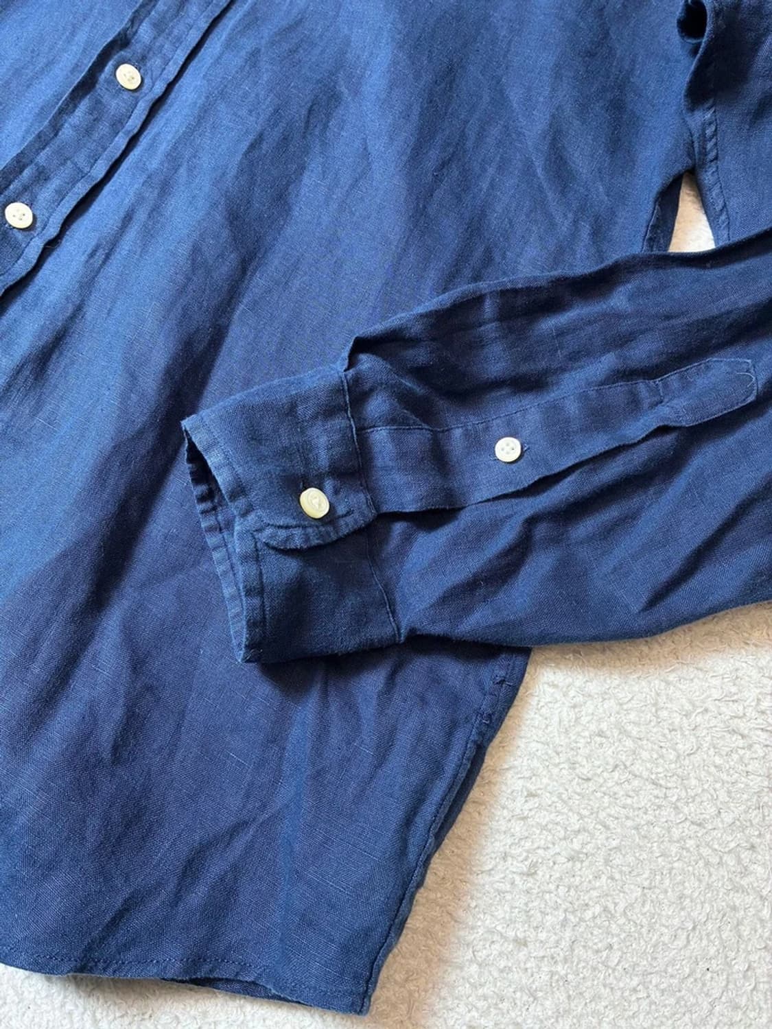 폴로 랄프로렌 솔리드 100% 린넨 셔츠 PN7364 상품이미지5