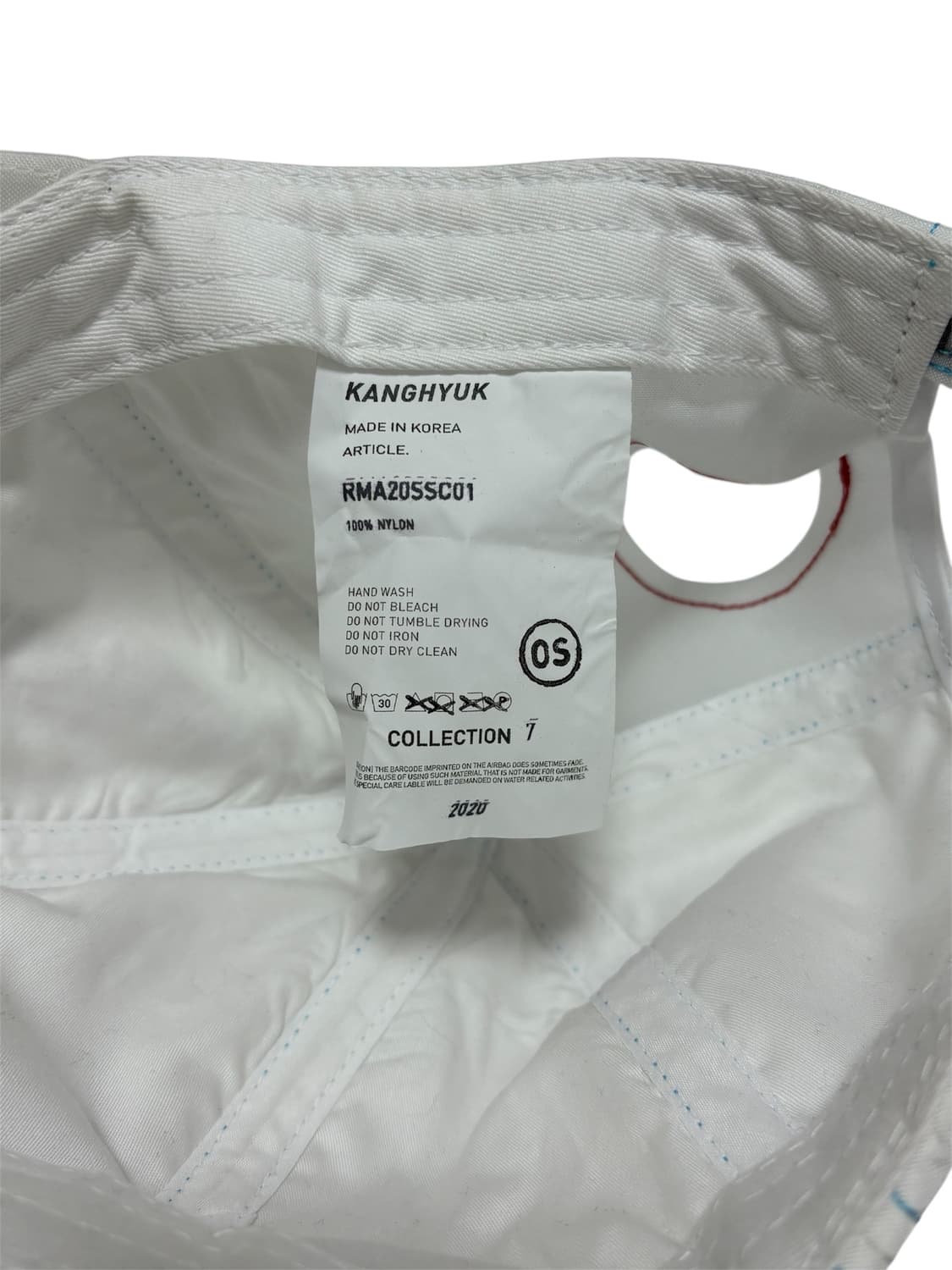 KANGHYUK Collection 7 Airbag Ball Cap 상품이미지6