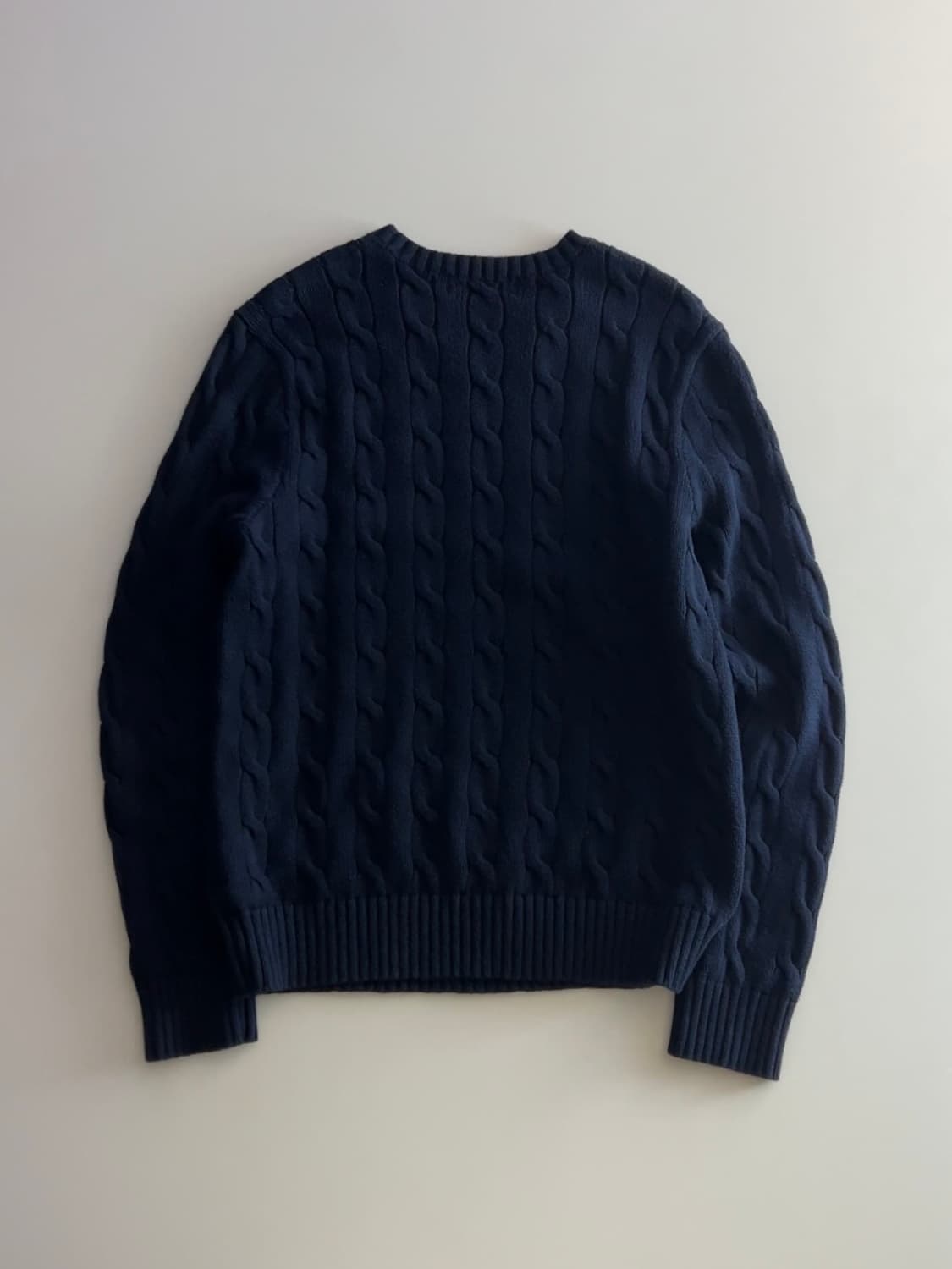 폴로 랄프로렌 케이블 니트 M 상품이미지2
