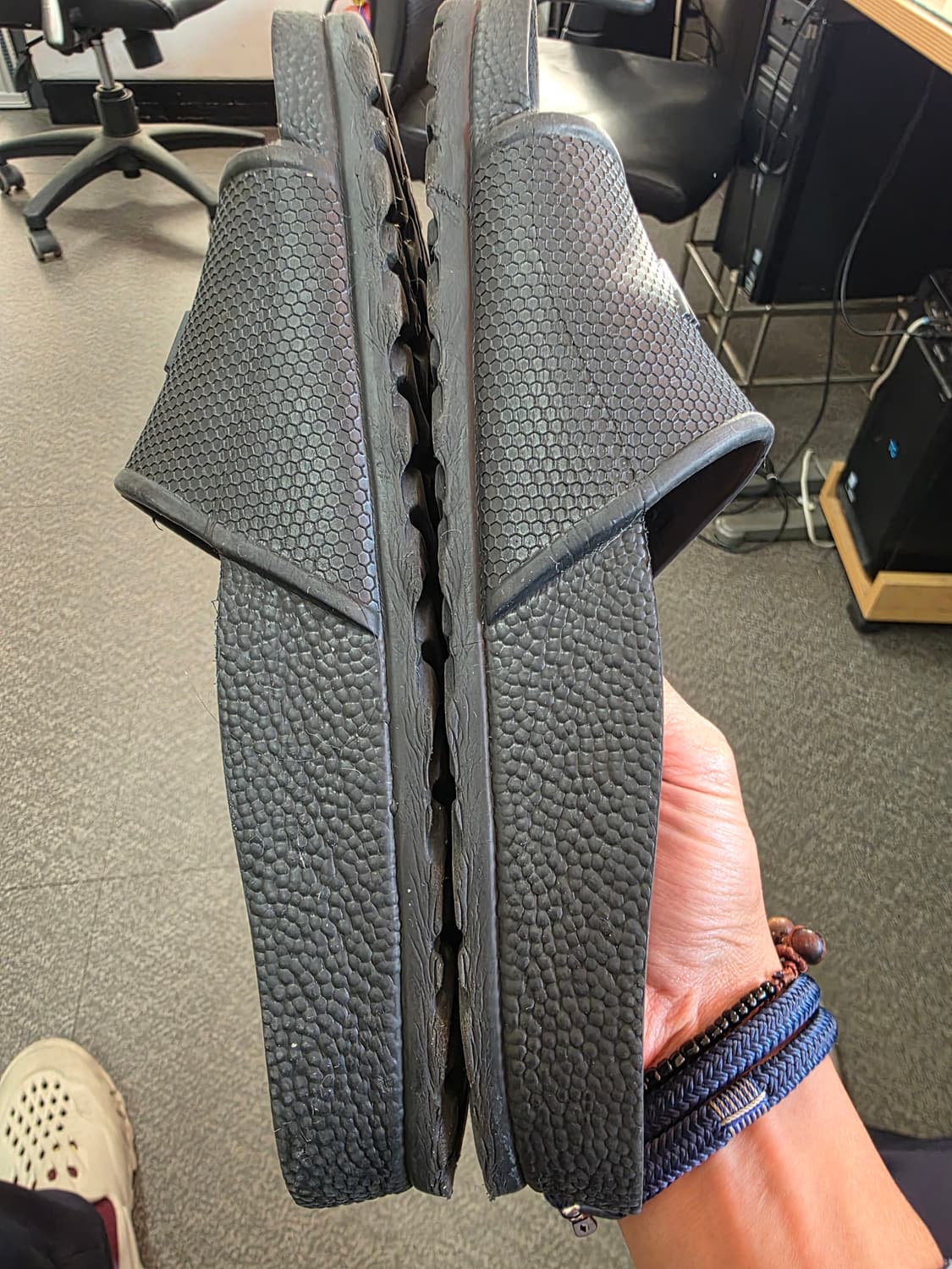 [230] 버켄스탁 바베이도스 EVA 슬라이드 샌들 블랙 상품이미지6