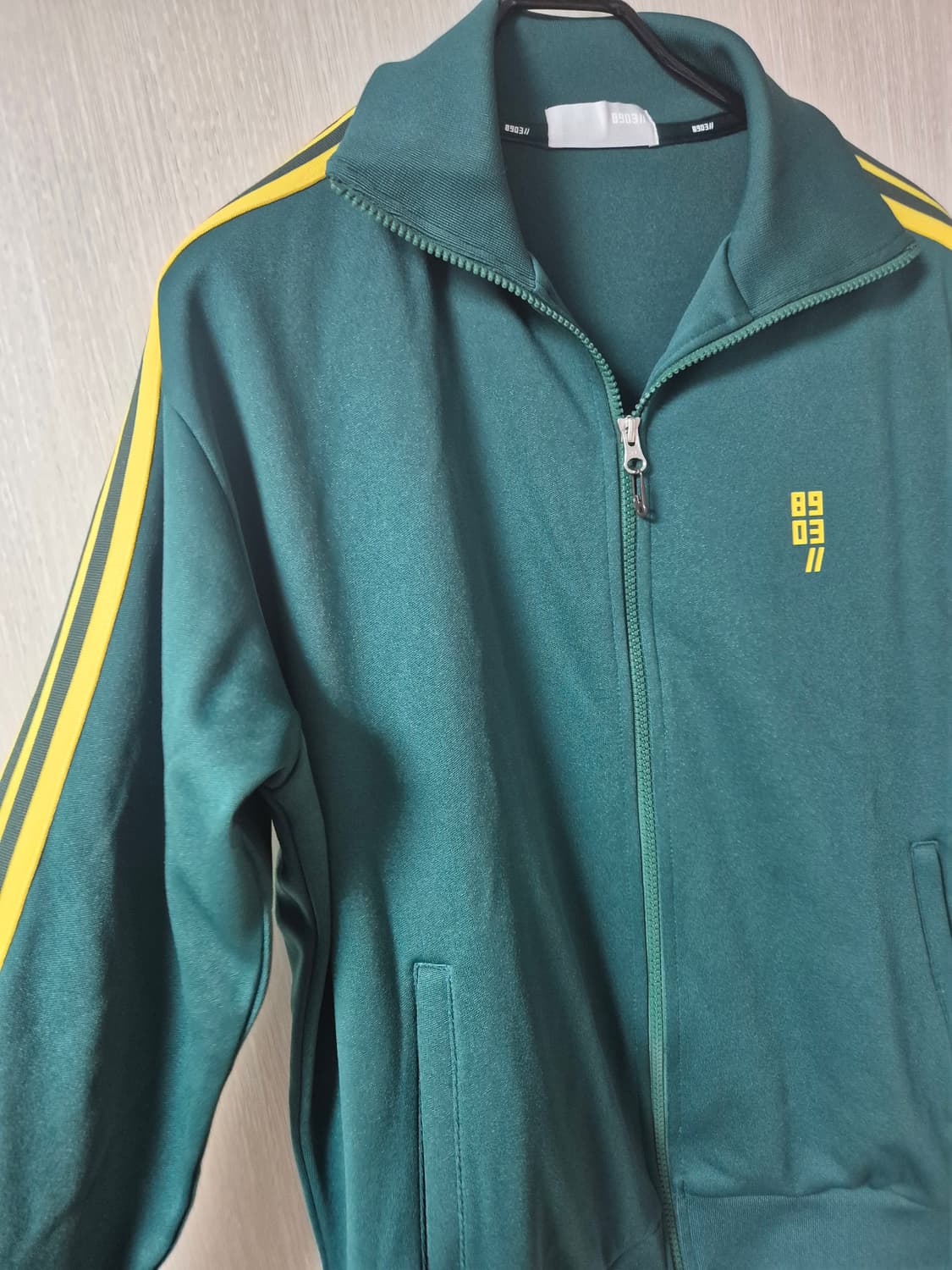 (새제품급) 빈폴 져지 티핑 포인트 져지 집업자켓 점퍼 95 스몰 상품이미지7