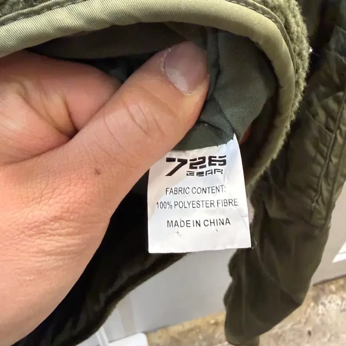 726GEAR 택티컬 플리스 자켓 2XL 올리브 상품이미지4