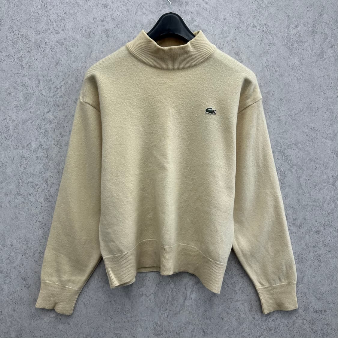 95 라코스테 여자 반폴라 숏 울 니트 상품이미지1