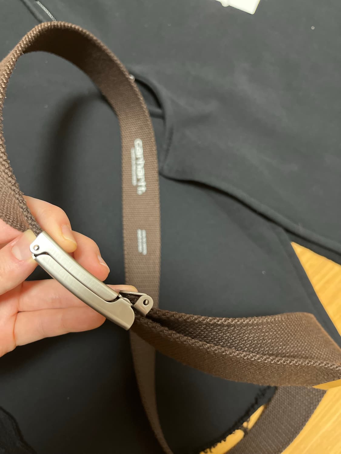 칼하트윕 벨트 브라운 상품이미지6