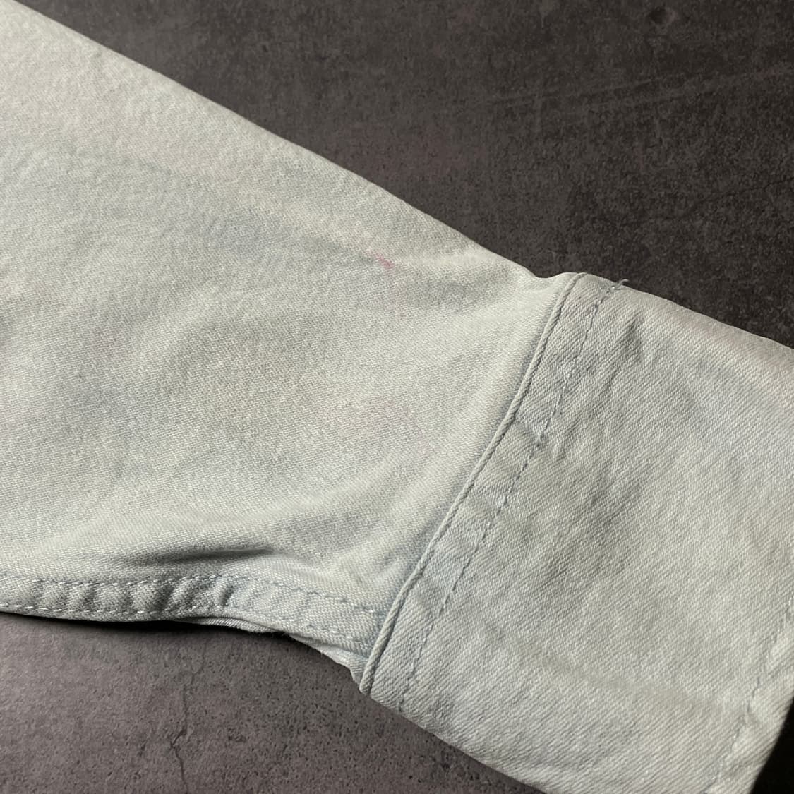 ARIZONA 아리조나 빈티지 코튼 데님 후드 셔츠 A00650 상품이미지6