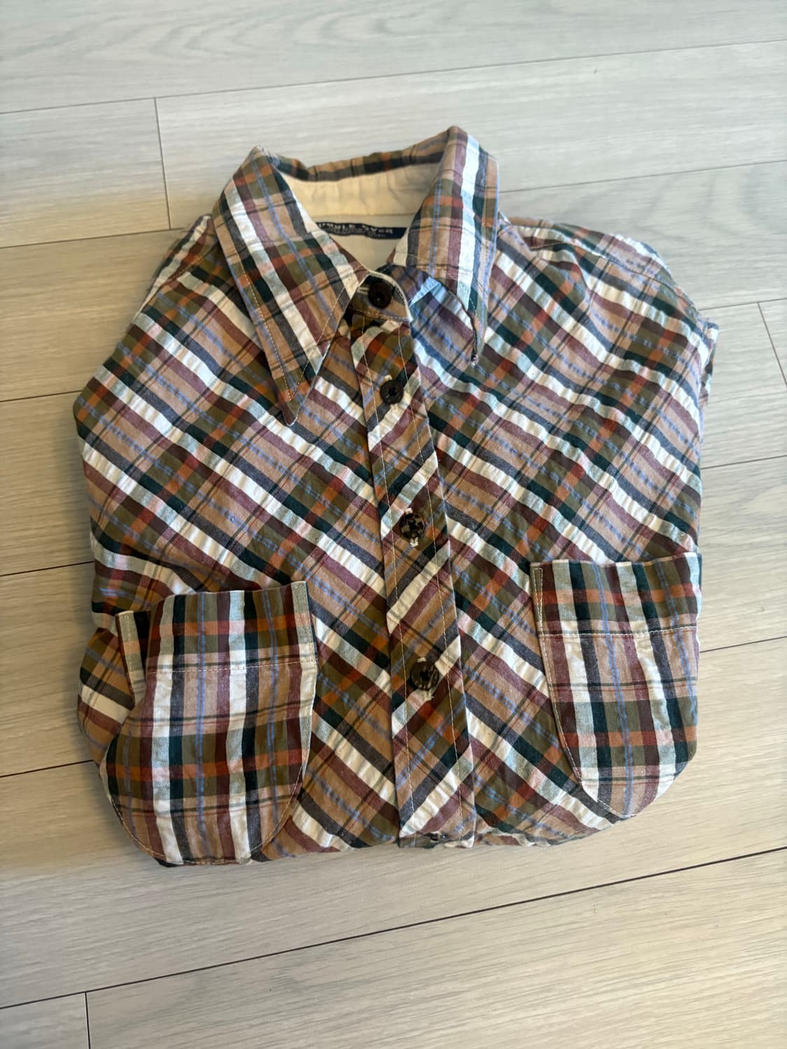 빈티지 셔츠 원피스 상품이미지3