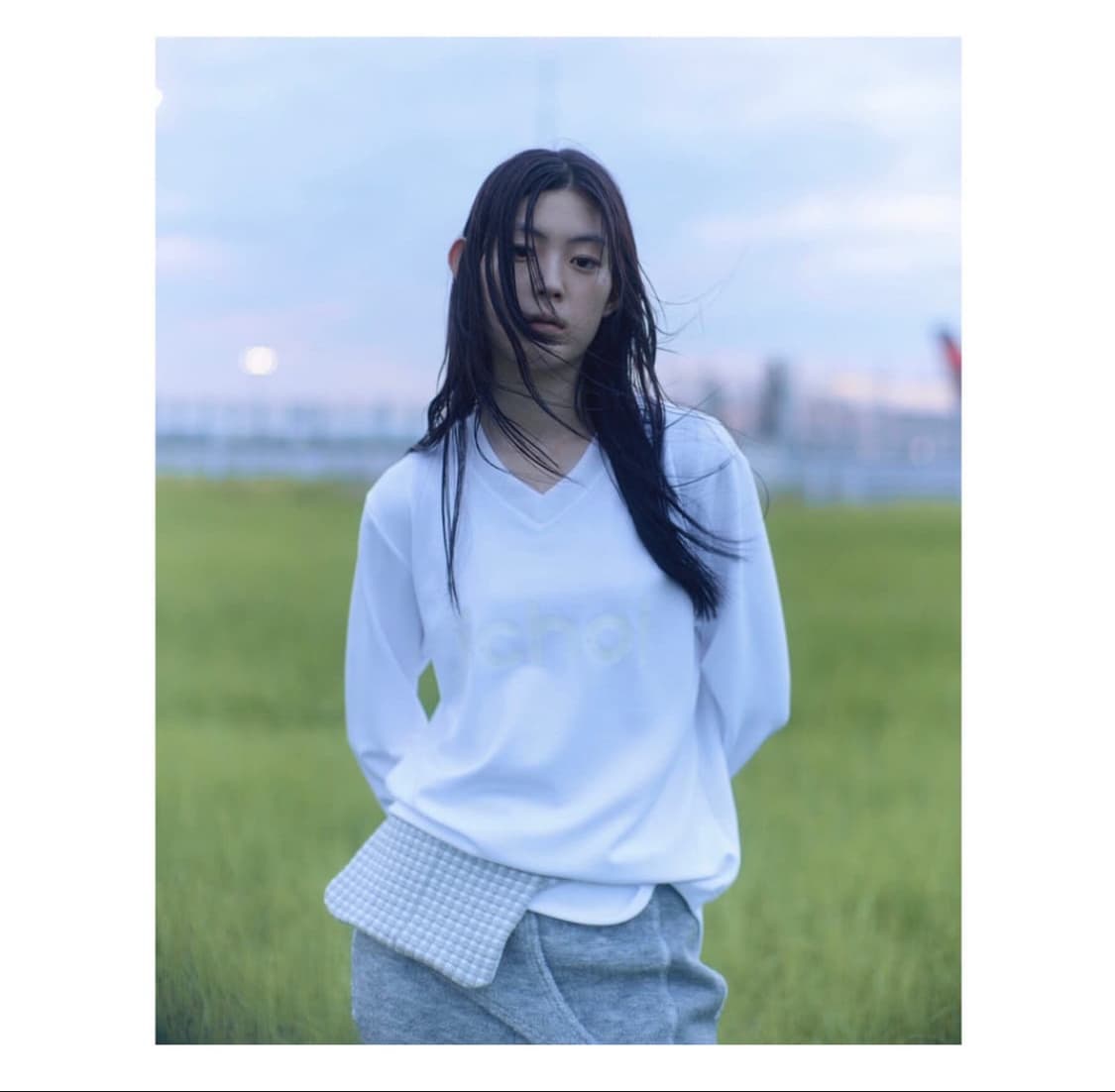지초이 팀지초이 롱슬리브 화이트 사이즈 1 상품이미지1