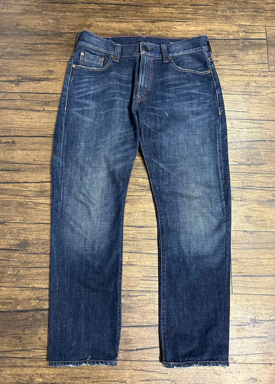 리바이스 프리미엄 LEVIS PREMIUM 진청 데님 팬츠 34인치 상품이미지5
