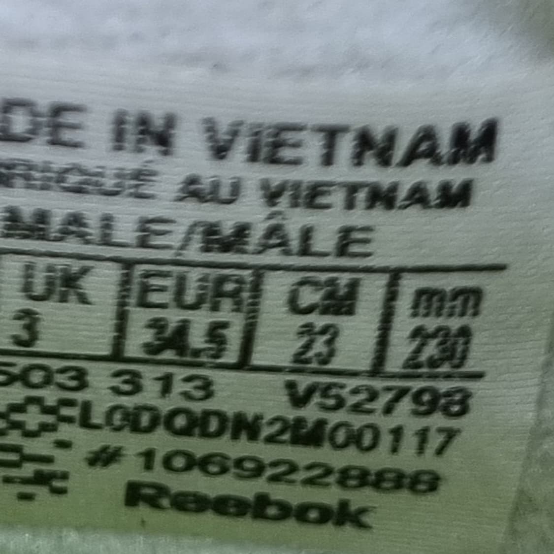 리복 GL 6000 형광 운동화 230 상품이미지6