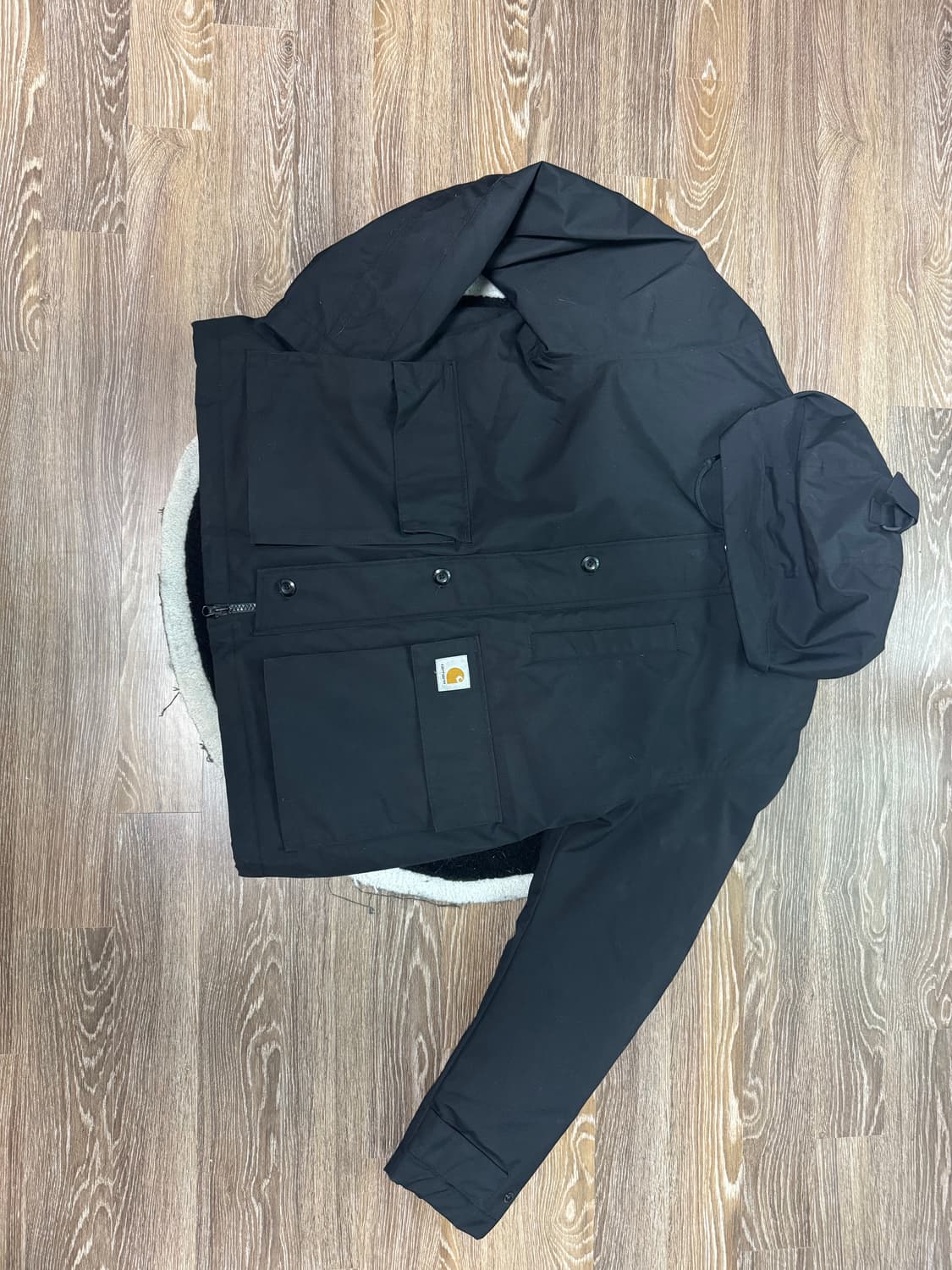 Carhatt Valley Jacket Black 상품이미지1