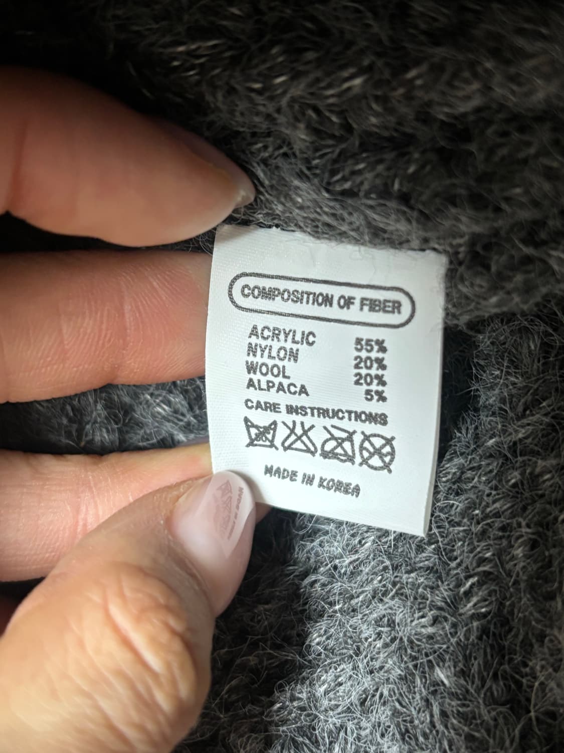 빈티지) 알파카 니트 벙거지햇 상품이미지3