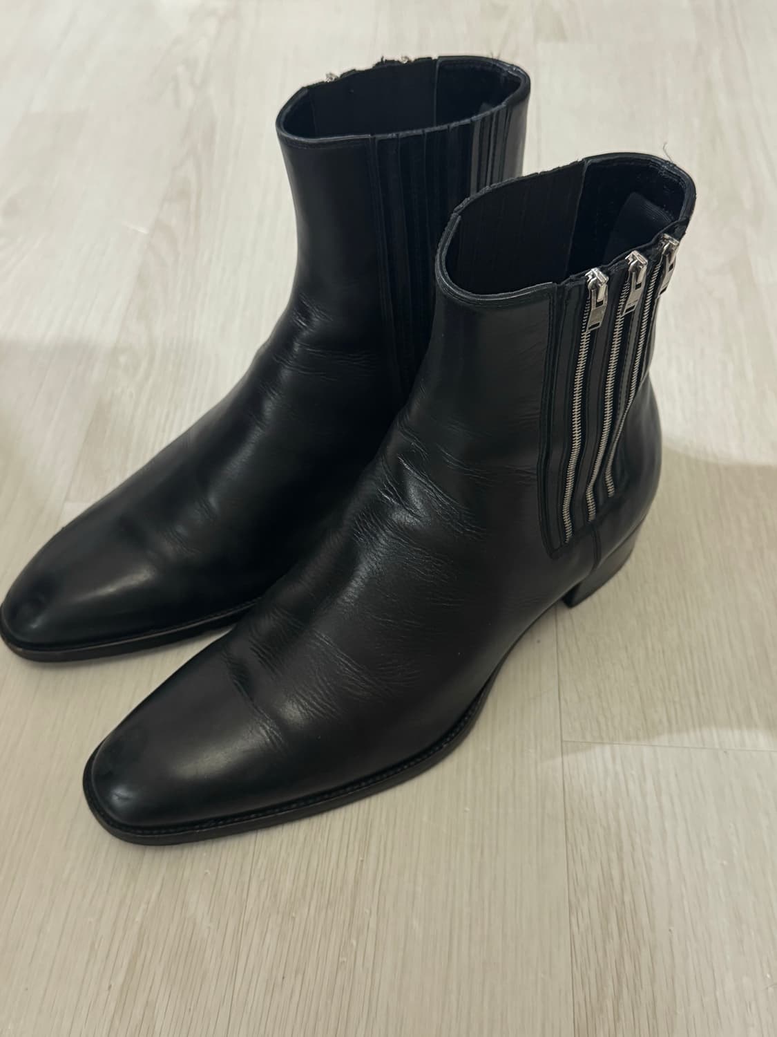 saint laurent/15fw 3zip up boots/42 상품이미지2
