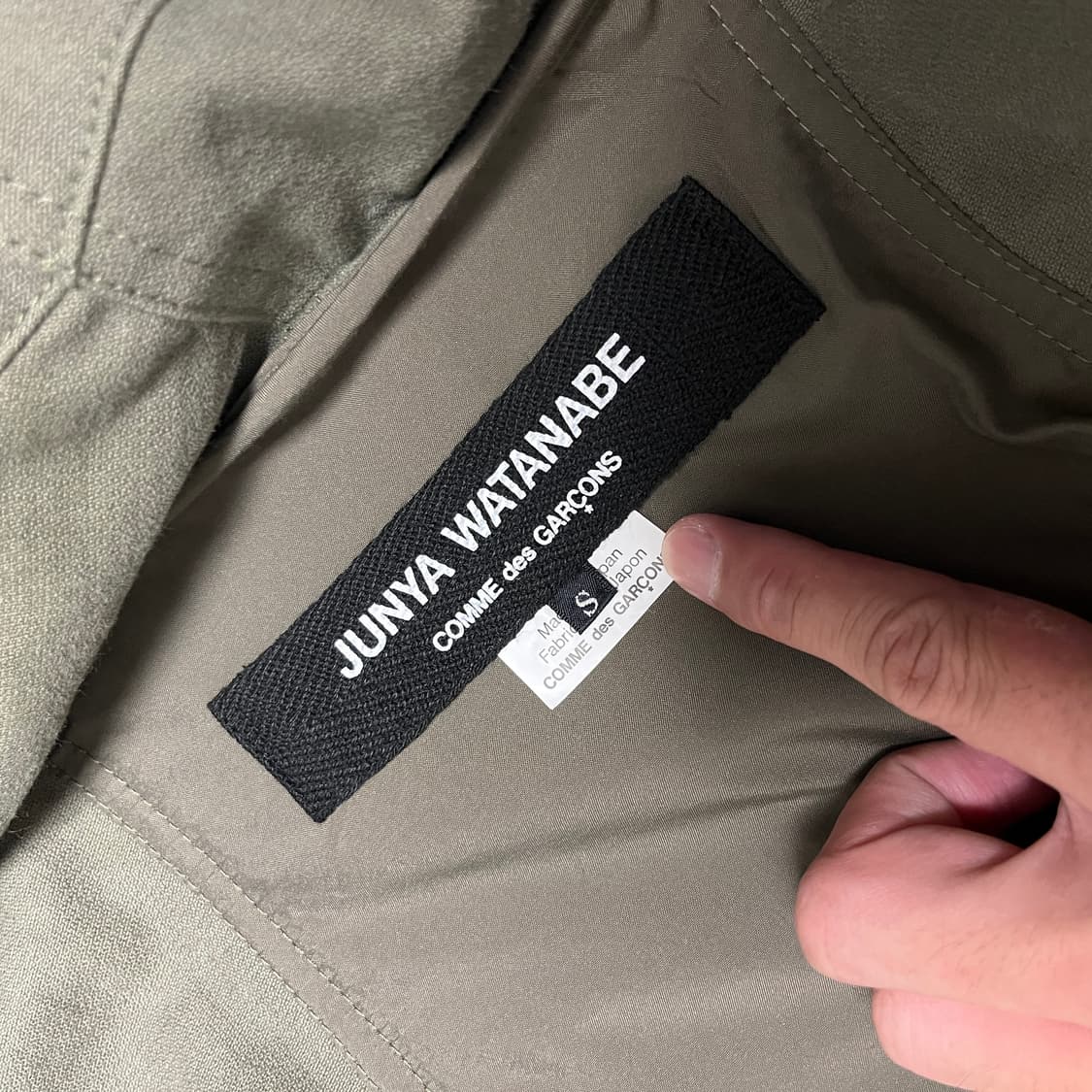 [S] 17aw 준야 와타나베 야상 베스트 상품이미지5