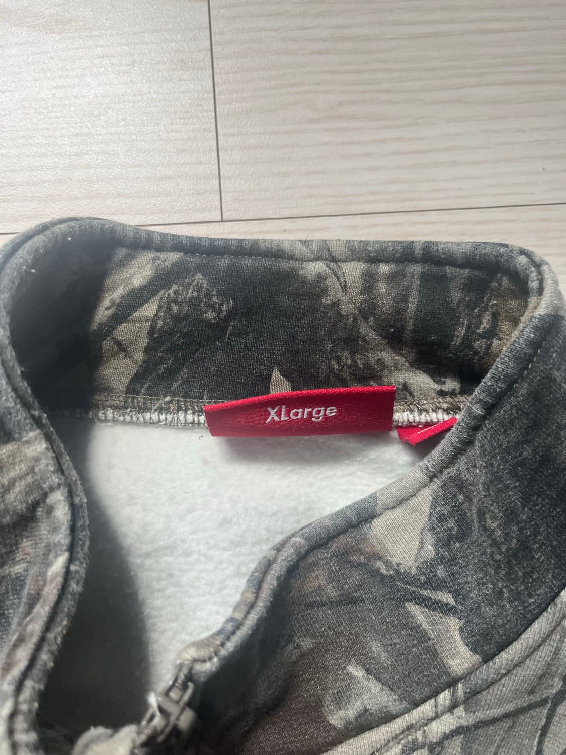 슈프림 스몰박스 하프집업 리얼트리 XL 상품이미지2