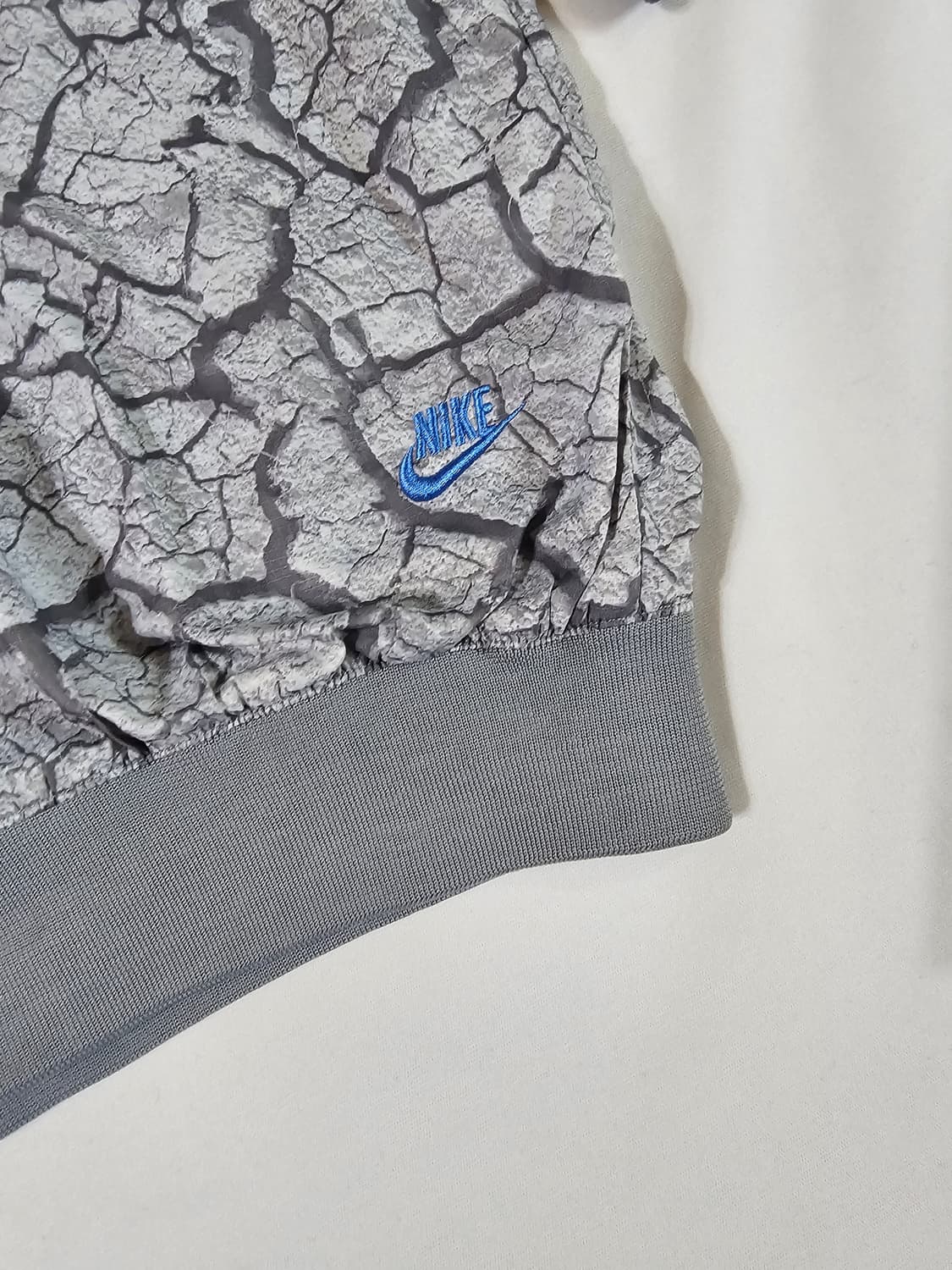 [95] 00s 빈티지 나이키 크랙 패턴 후드 윈드브레이커 바람막이 점퍼 상품이미지8